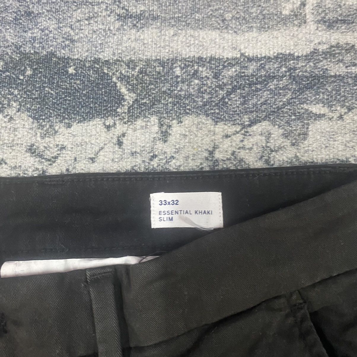 Gap × Japanese Brand Vintage Gap Faded Black Strectable Trousers Chino Pant 33x32 Size US 33 - 5 Thumbnail