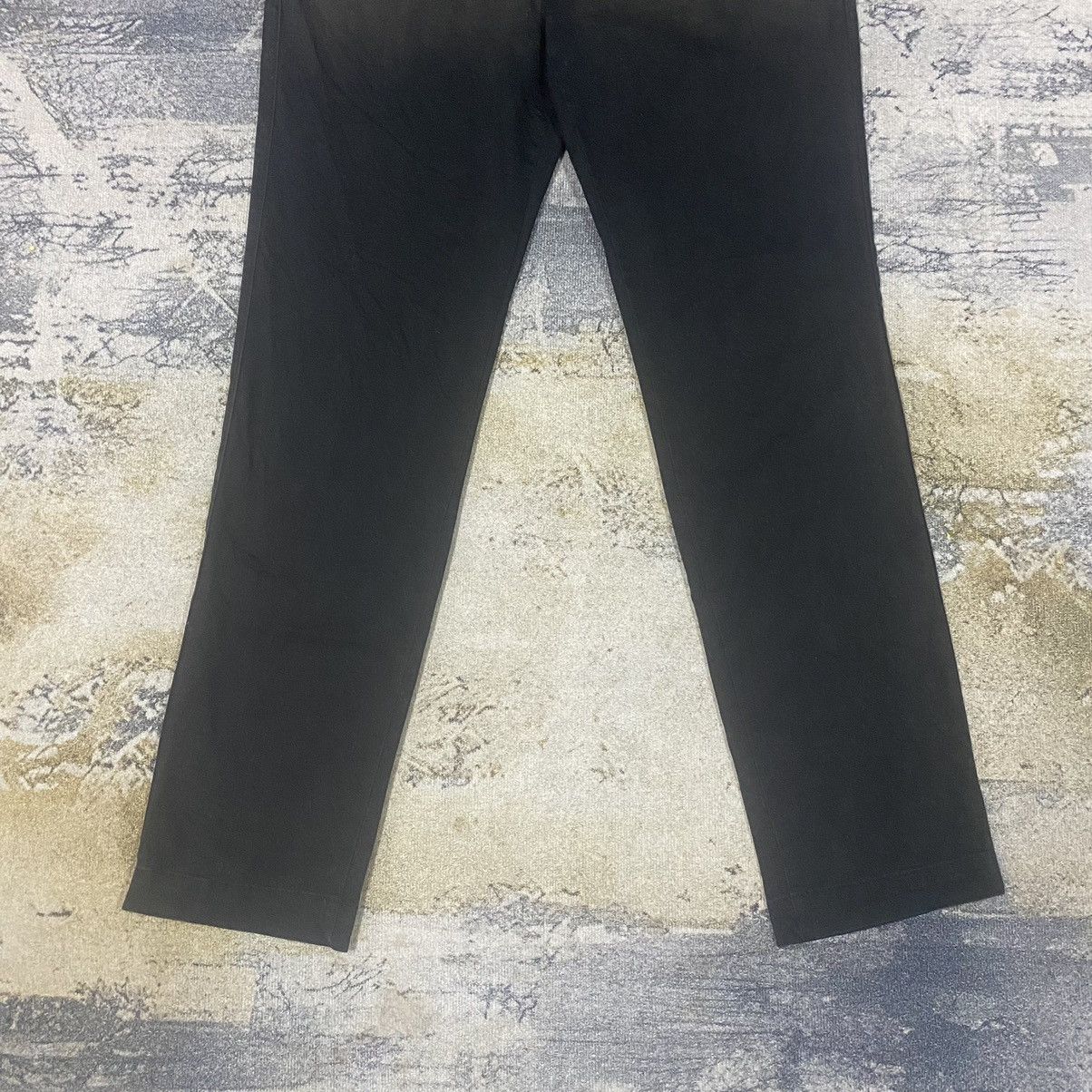 Gap × Japanese Brand Vintage Gap Faded Black Strectable Trousers Chino Pant 33x32 Size US 33 - 3 Thumbnail