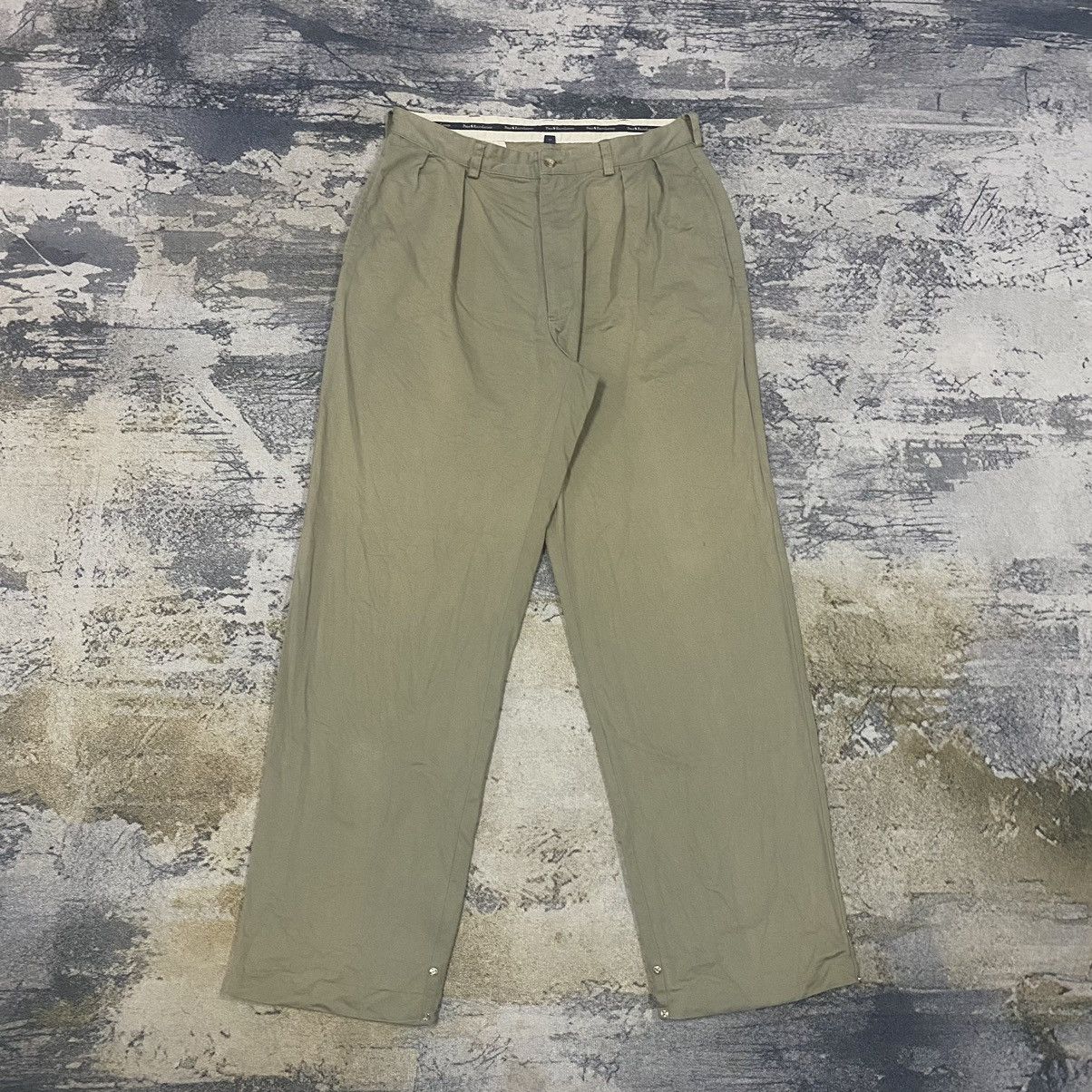 Polo Ralph Lauren Vintage Polo Ralph Lauren Faded Baggy Chino Pants Size US 32 / EU 48 - 1 Thumbnail
