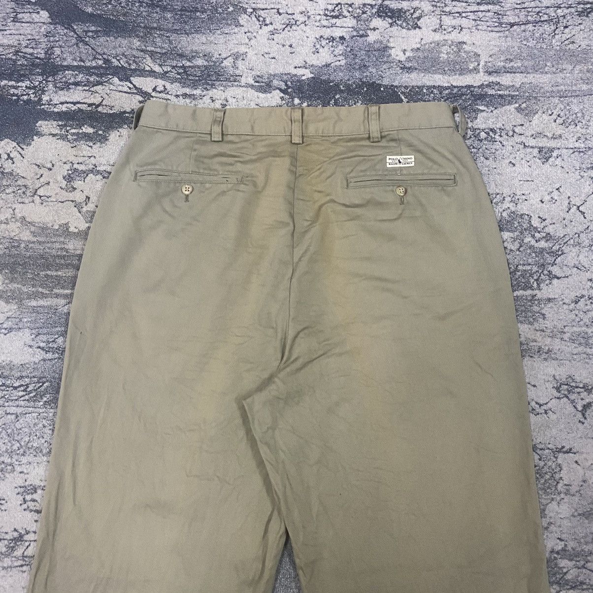 Polo Ralph Lauren Vintage Polo Ralph Lauren Faded Baggy Chino Pants Size US 32 / EU 48 - 9 Thumbnail