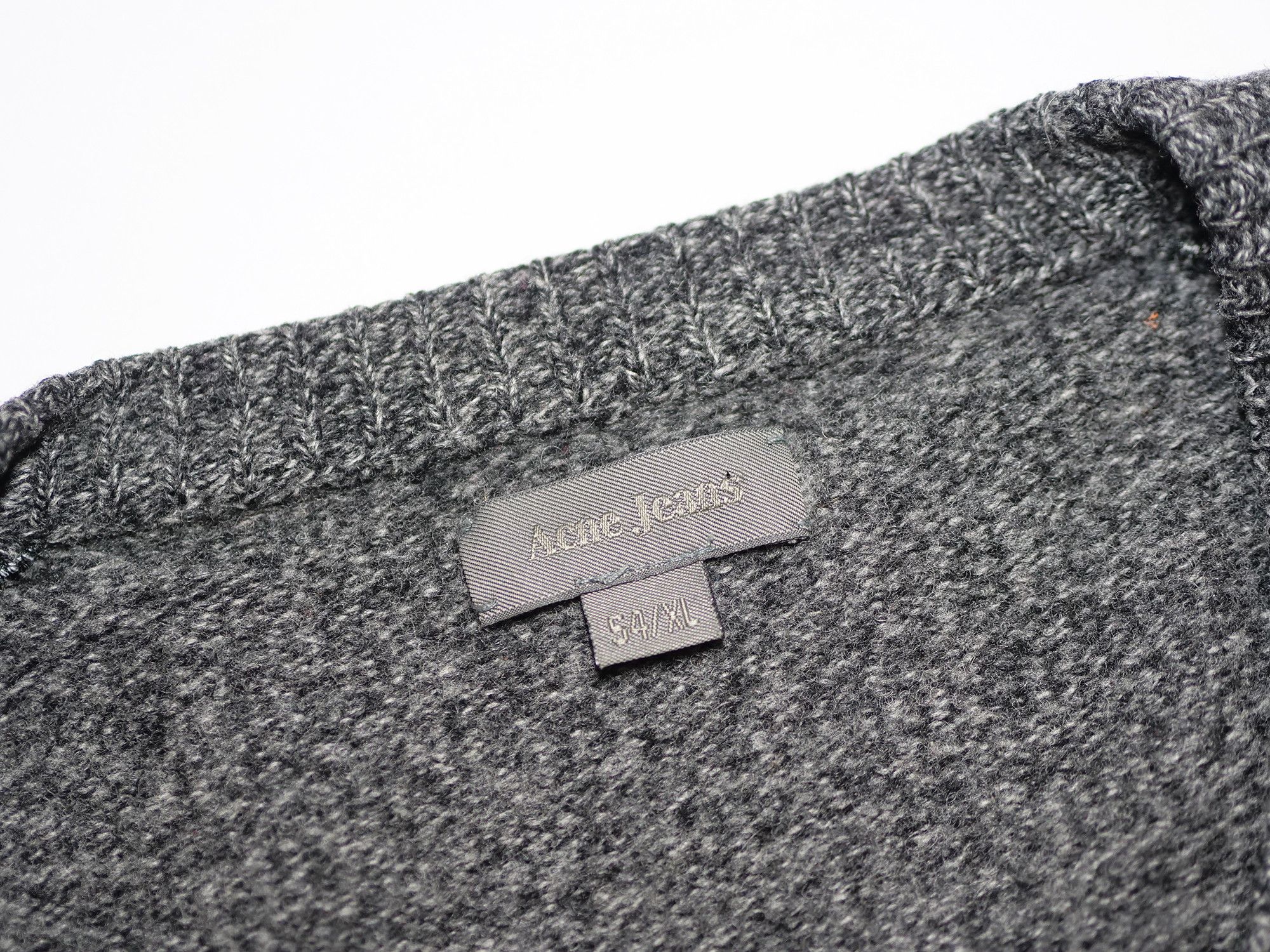 Acne Studios Acne Jeans wool sweater Size US XL / EU 56 / 4 - 2 Thumbnail