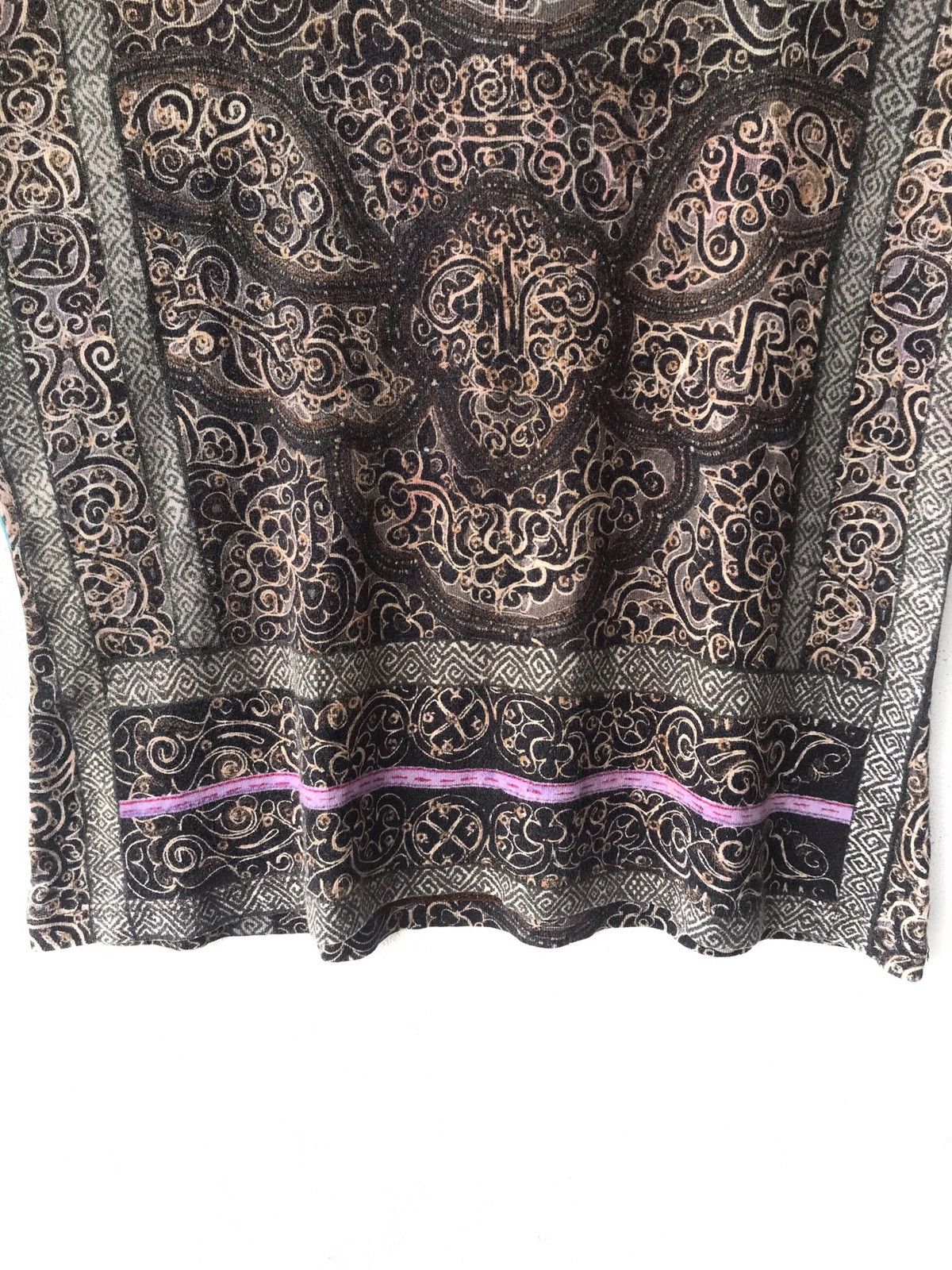 Issey Miyake 90s Issey Miyake Cropped Tops SS Tshirt Size M / US 6-8 / IT 42-44 - 4 Thumbnail