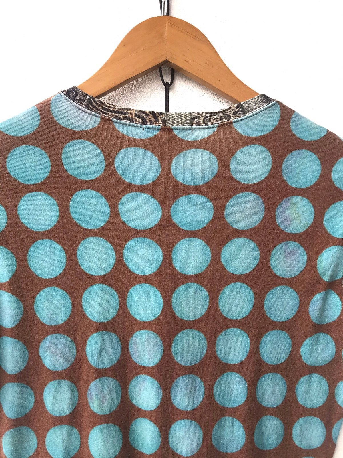 Issey Miyake 90s Issey Miyake Cropped Tops SS Tshirt Size M / US 6-8 / IT 42-44 - 6 Thumbnail
