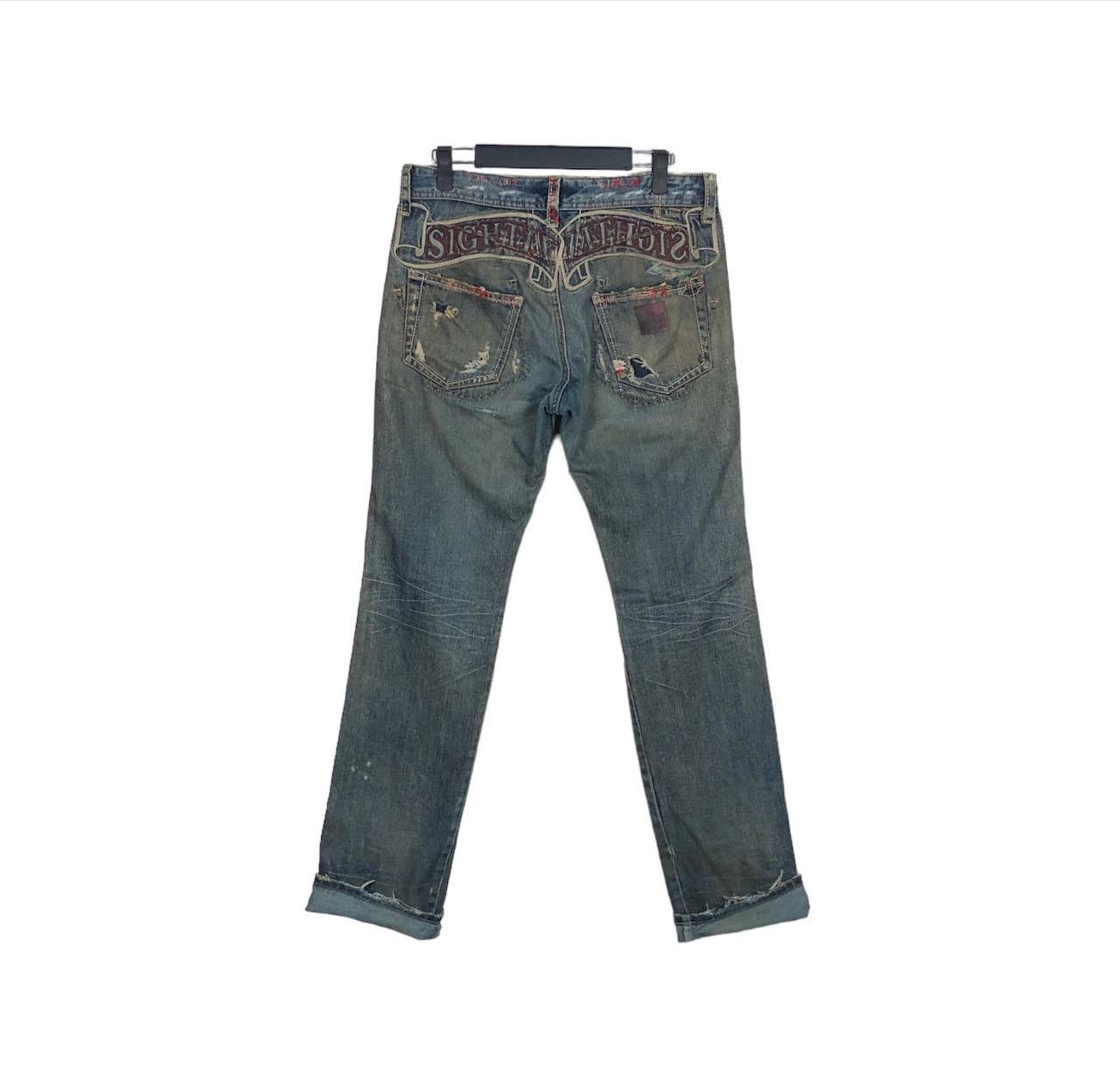 Marithe + Francois Girbaud Distressed Marithe Francois Girbaud Selvedge Destroyed Jeans Size US 32 / EU 48 - 1 Thumbnail