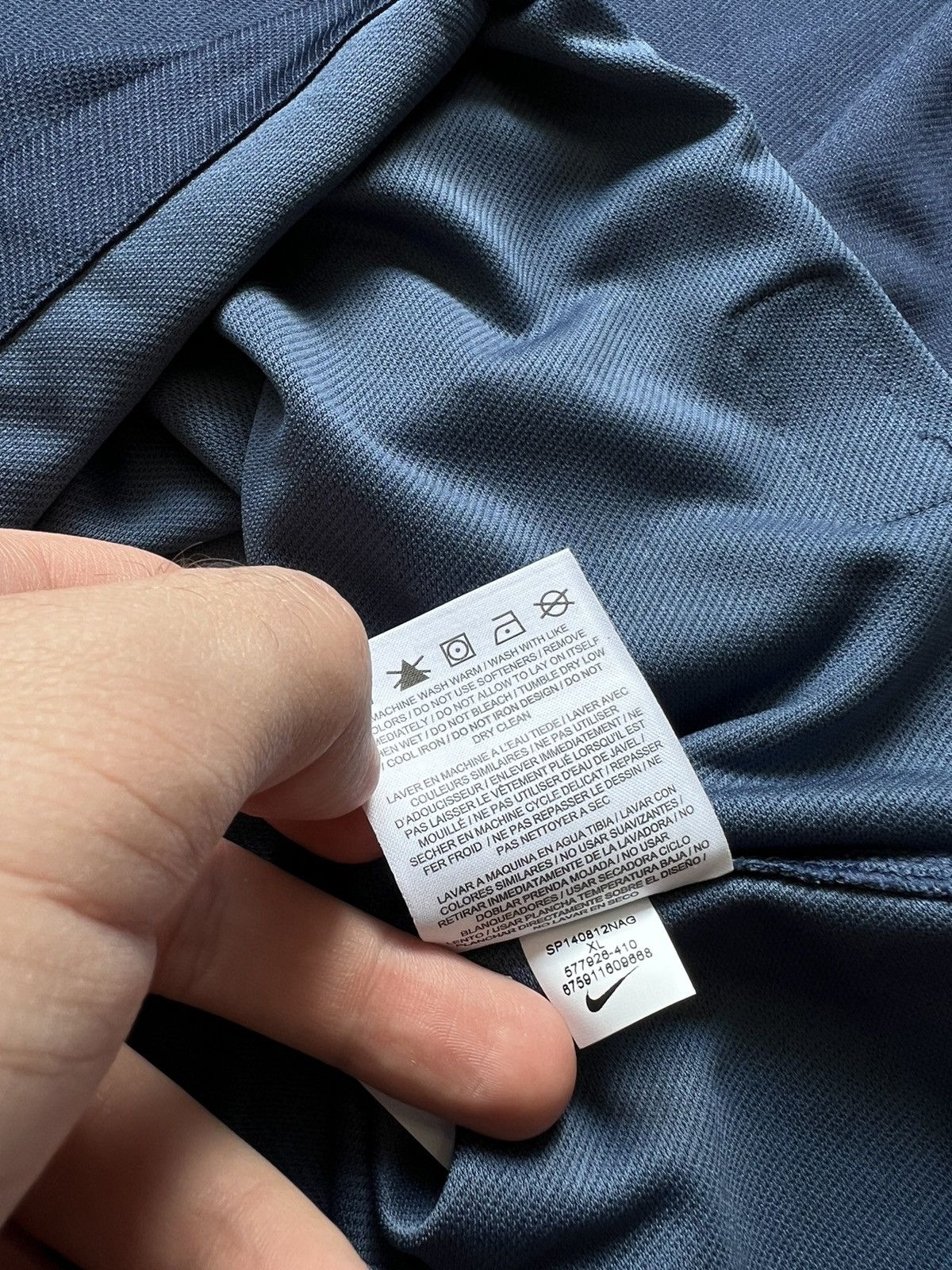 Nike × Vintage FRANCE 2014 2015 HOME FOOTBALL SHIRT SOCCER JERSEY NIKE Size US XL / EU 56 / 4 - 7 Thumbnail