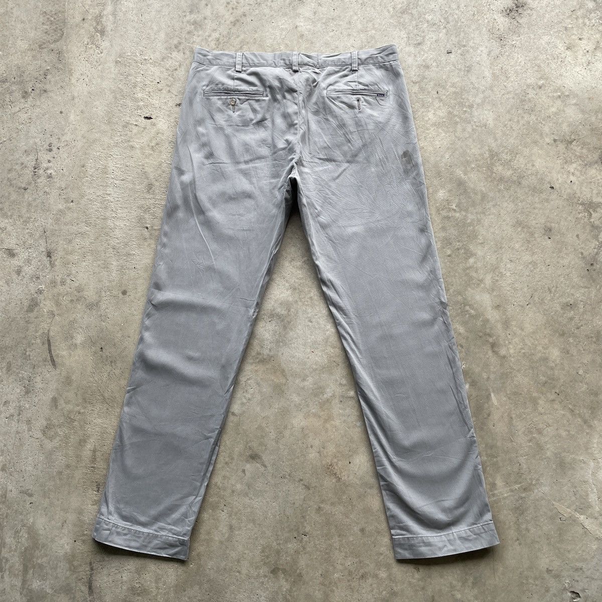 Polo Ralph Lauren Vintage Polo Ralph Lauren Grey Trousers Casual Pants W34 Size US 34 / EU 50 - 13 Thumbnail
