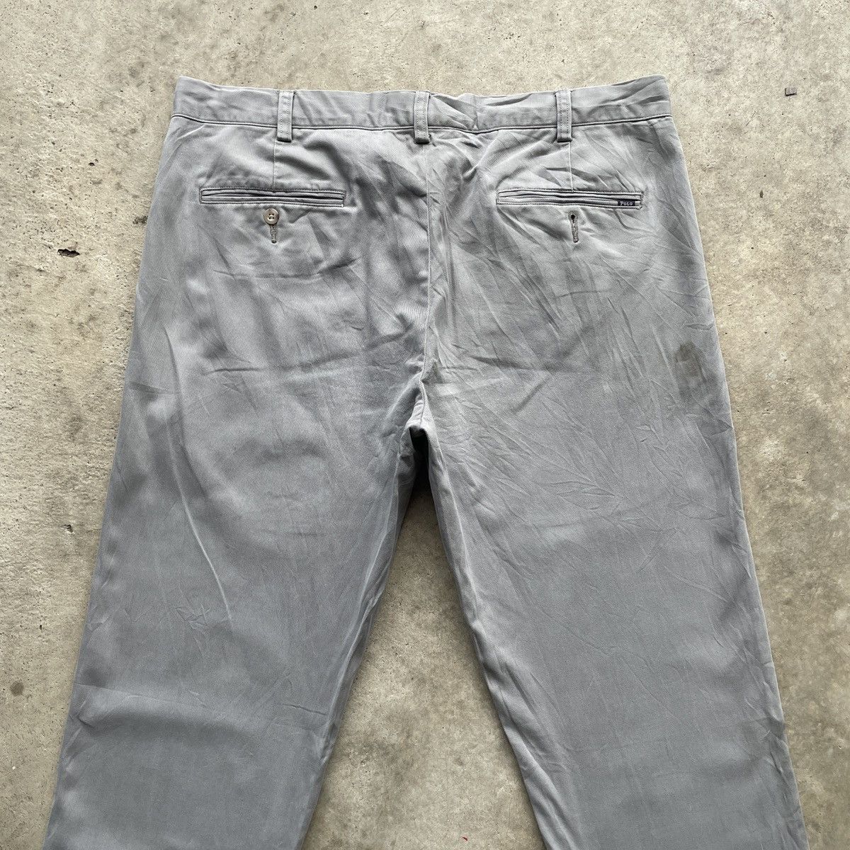 Polo Ralph Lauren Vintage Polo Ralph Lauren Grey Trousers Casual Pants W34 Size US 34 / EU 50 - 12 Thumbnail