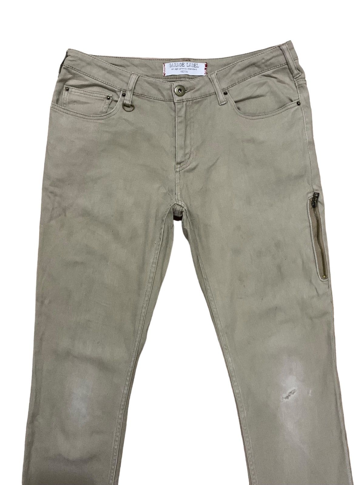 If Six Was Nine × Japanese Brand × Le Grande Bleu (L.G.B.) Vintage Garage Label Punk Style Cargo Jeans Size US 32 / EU 48 - 4 Thumbnail