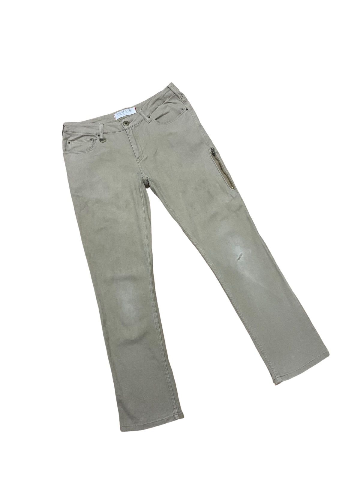 If Six Was Nine × Japanese Brand × Le Grande Bleu (L.G.B.) Vintage Garage Label Punk Style Cargo Jeans Size US 32 / EU 48 - 7 Thumbnail