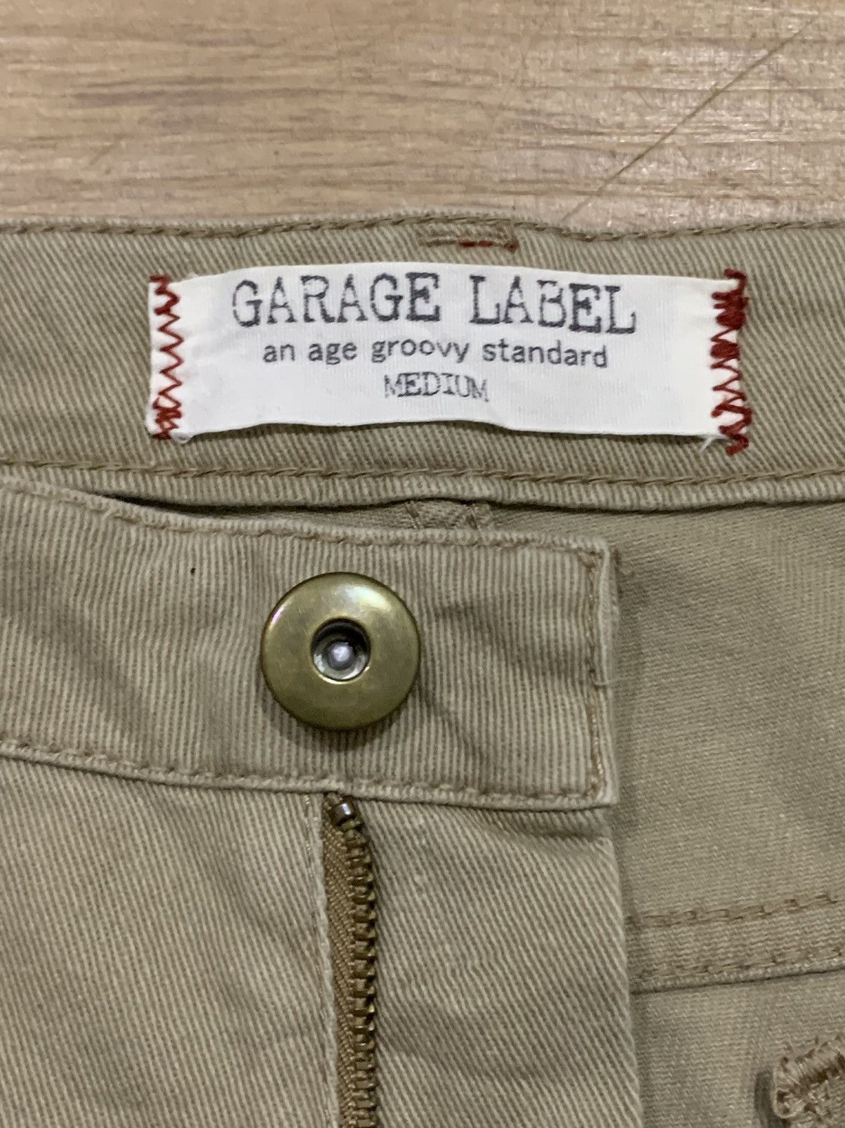If Six Was Nine × Japanese Brand × Le Grande Bleu (L.G.B.) Vintage Garage Label Punk Style Cargo Jeans Size US 32 / EU 48 - 15 Thumbnail