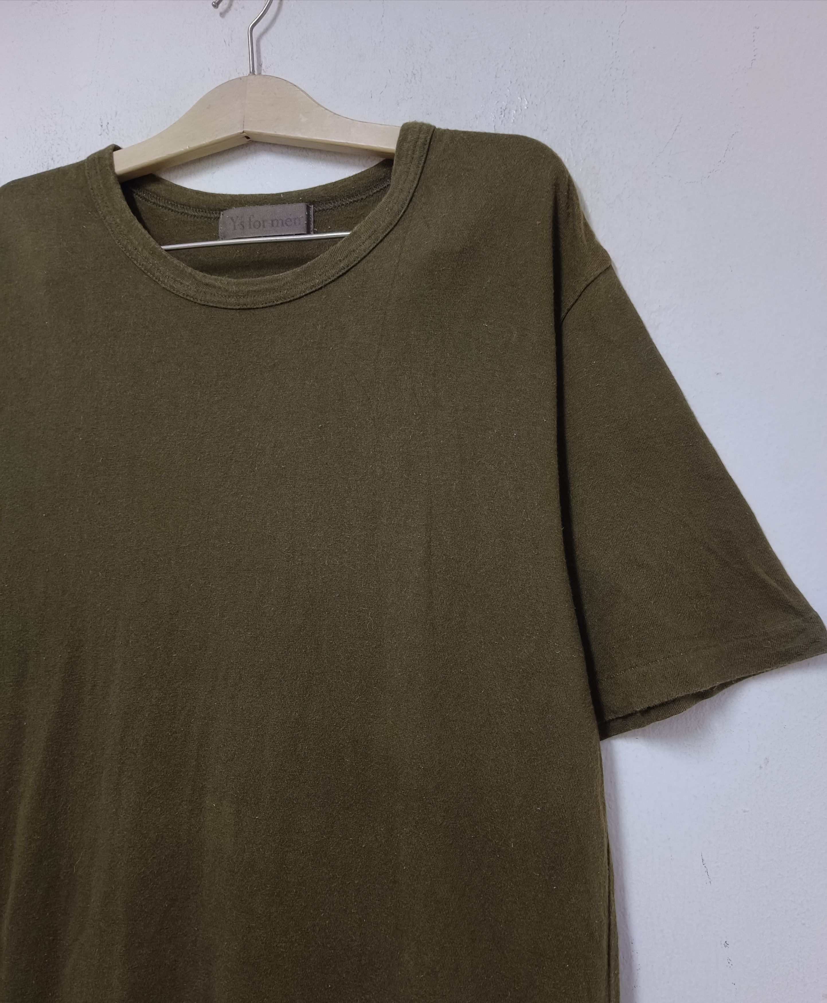 Y's for Men × Yohji Yamamoto Vintage Yohji Yamamoto Plain T-shirt Size US L / EU 52-54 / 3 - 2 Thumbnail