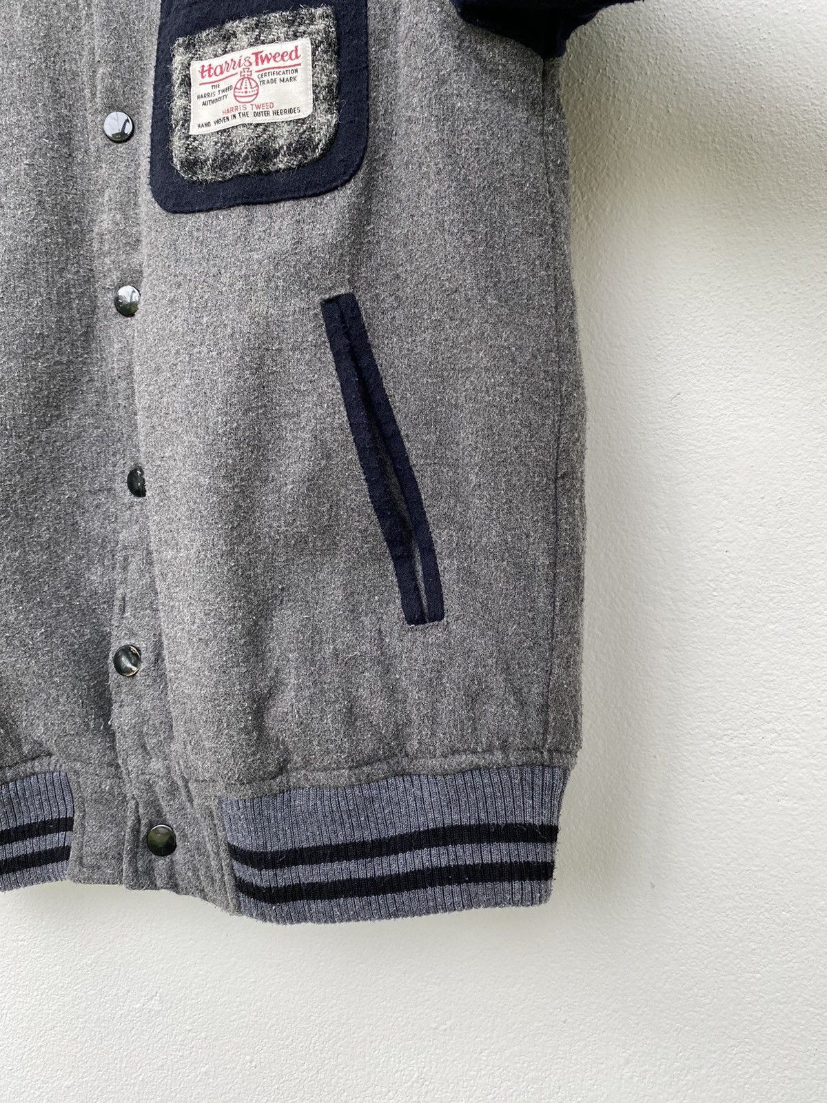 Harris Tweed Varsity Jacket by Harris Tweed Size US S / EU 44-46 / 1 - 6 Thumbnail