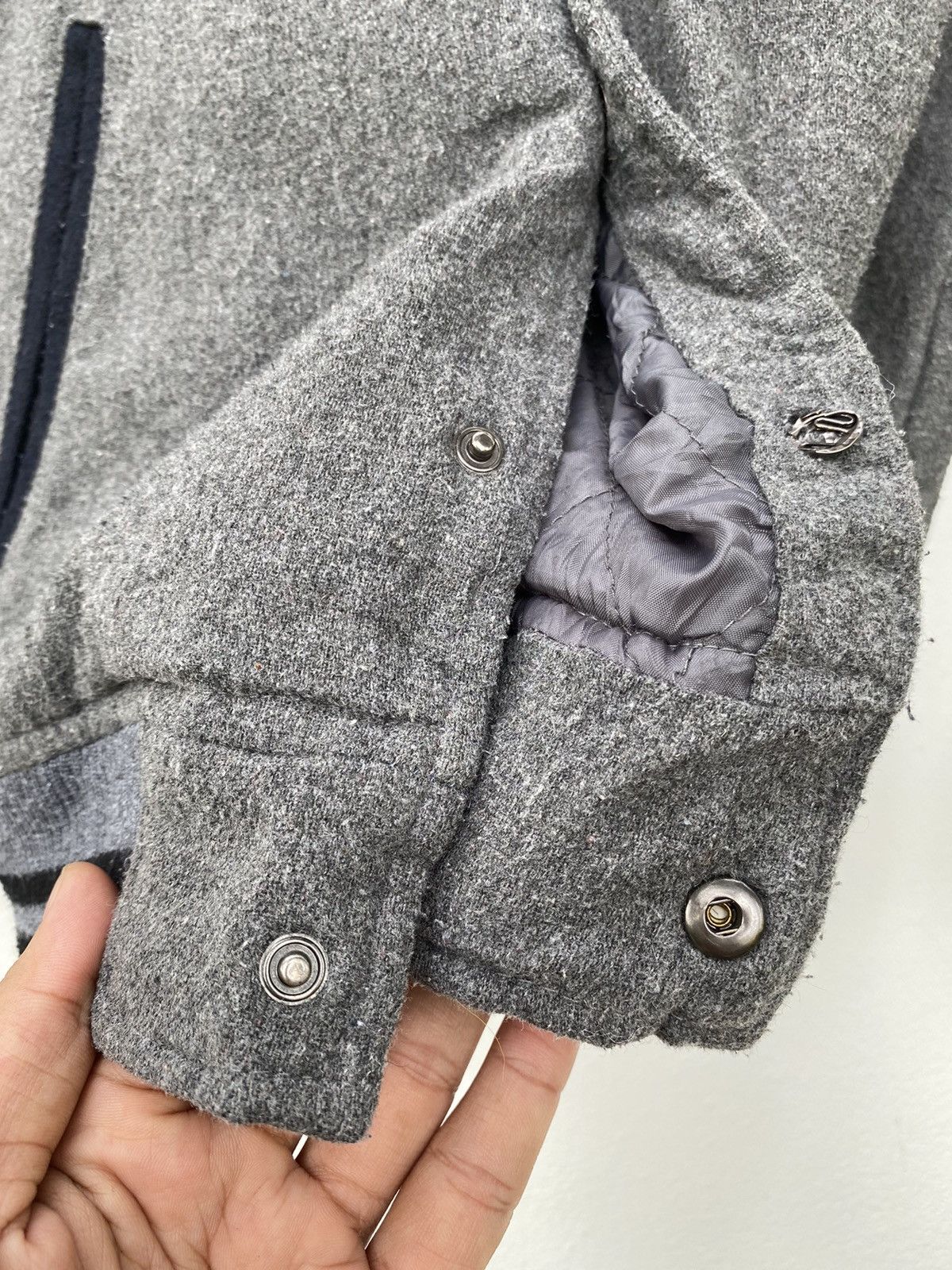 Harris Tweed Varsity Jacket by Harris Tweed Size US S / EU 44-46 / 1 - 9 Thumbnail