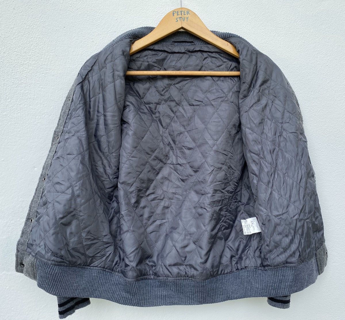 Harris Tweed Varsity Jacket by Harris Tweed Size US S / EU 44-46 / 1 - 8 Thumbnail