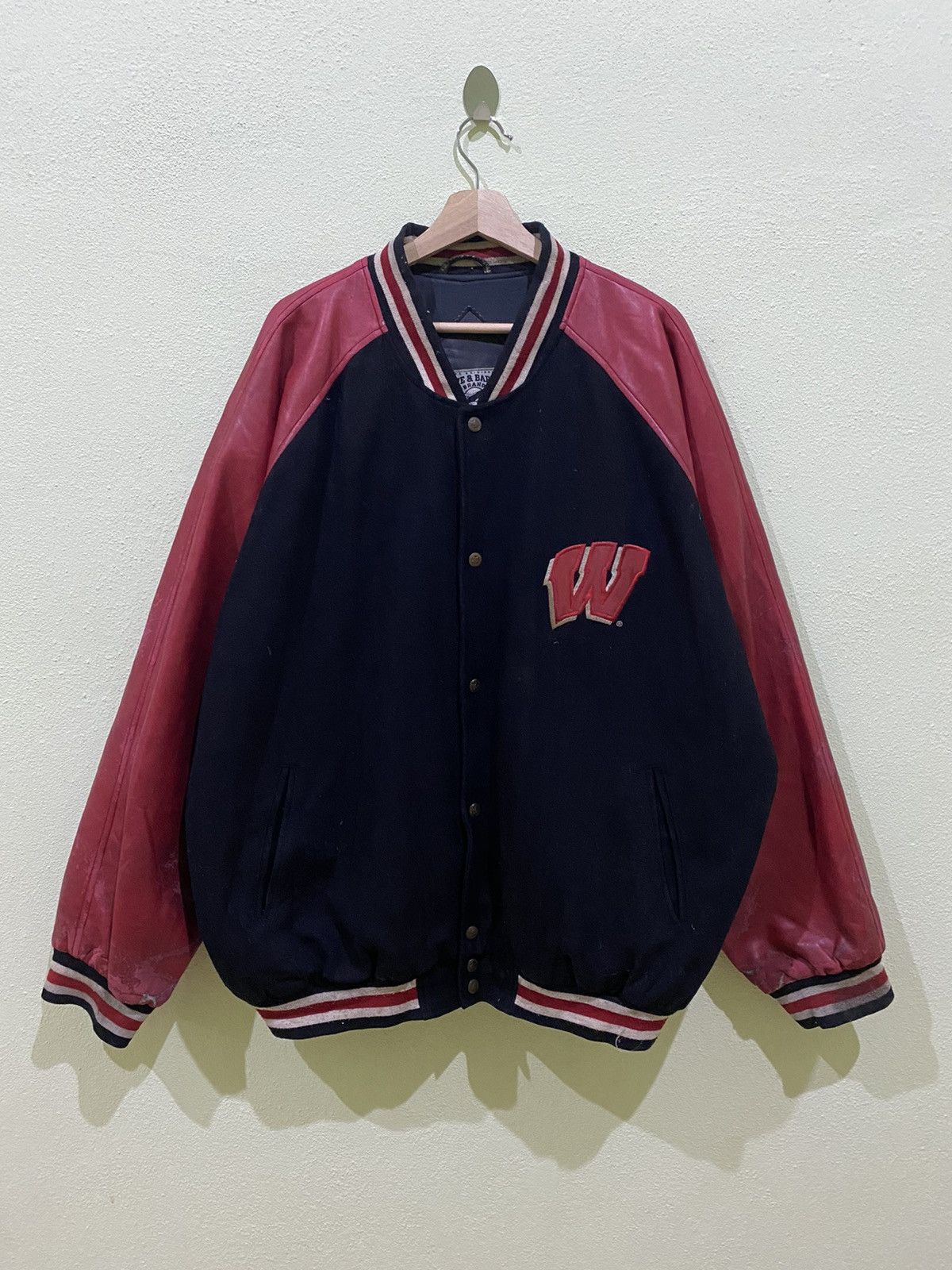 Steve And Barrys × Vintage STEVE & BARRYS VARSITY JACKET Size US XXL / EU 58 / 5 - 2 Thumbnail