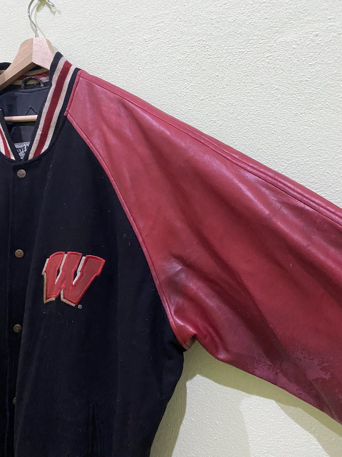 Steve And Barrys × Vintage STEVE & BARRYS VARSITY JACKET Size US XXL / EU 58 / 5 - 4 Thumbnail