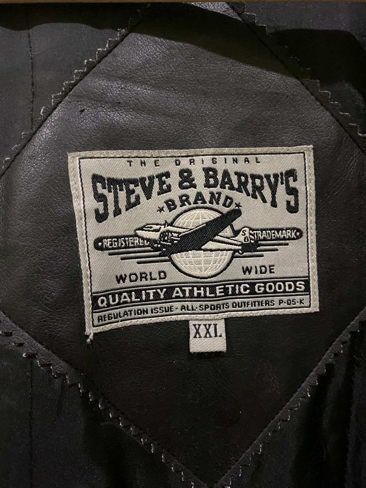Steve And Barrys × Vintage STEVE & BARRYS VARSITY JACKET Size US XXL / EU 58 / 5 - 17 Thumbnail
