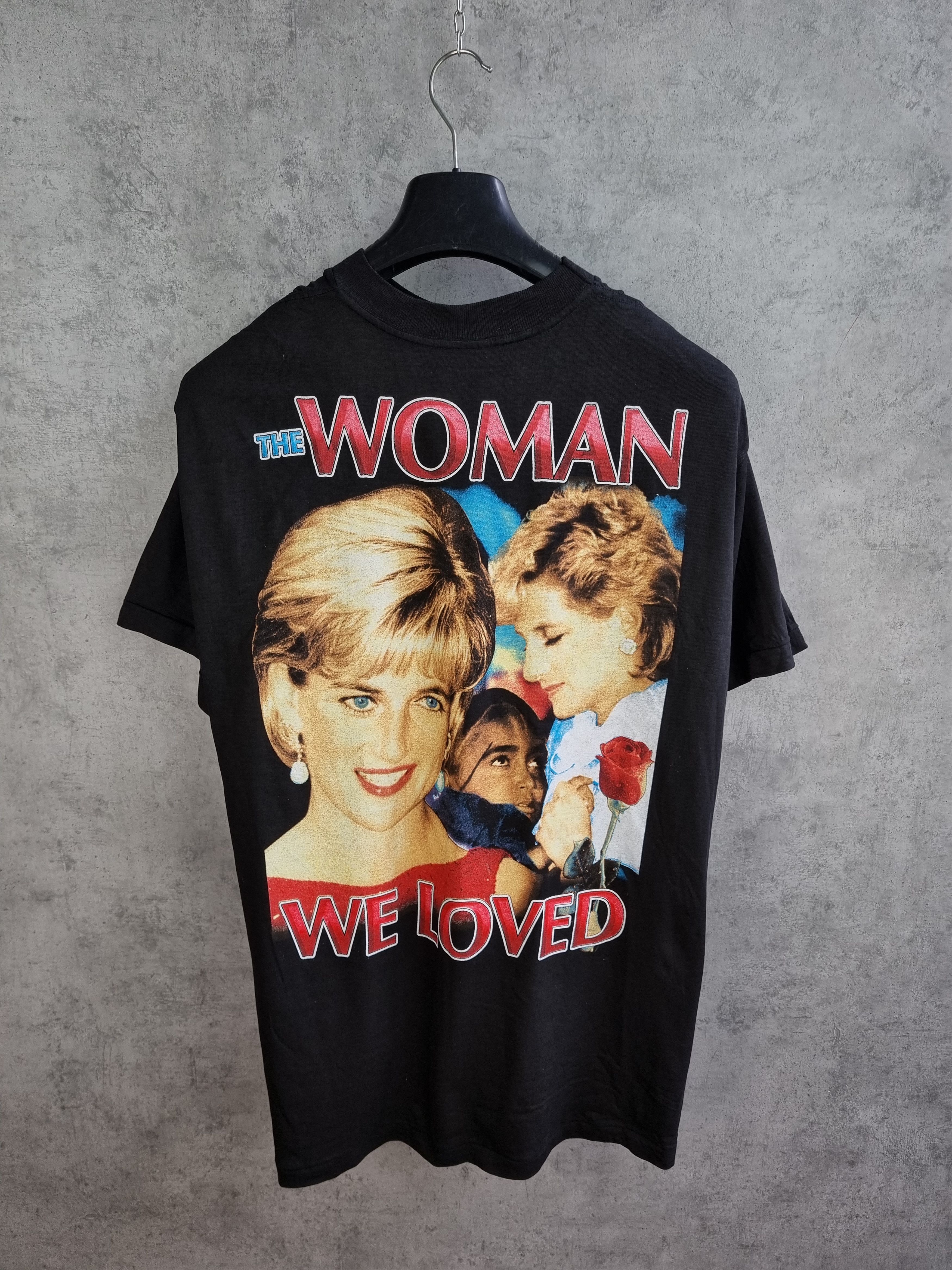 Vintage Unique Princess Diana The Woman We Loved Memorial VTG Tee Size US XXL / EU 58 / 5 - 3 Thumbnail