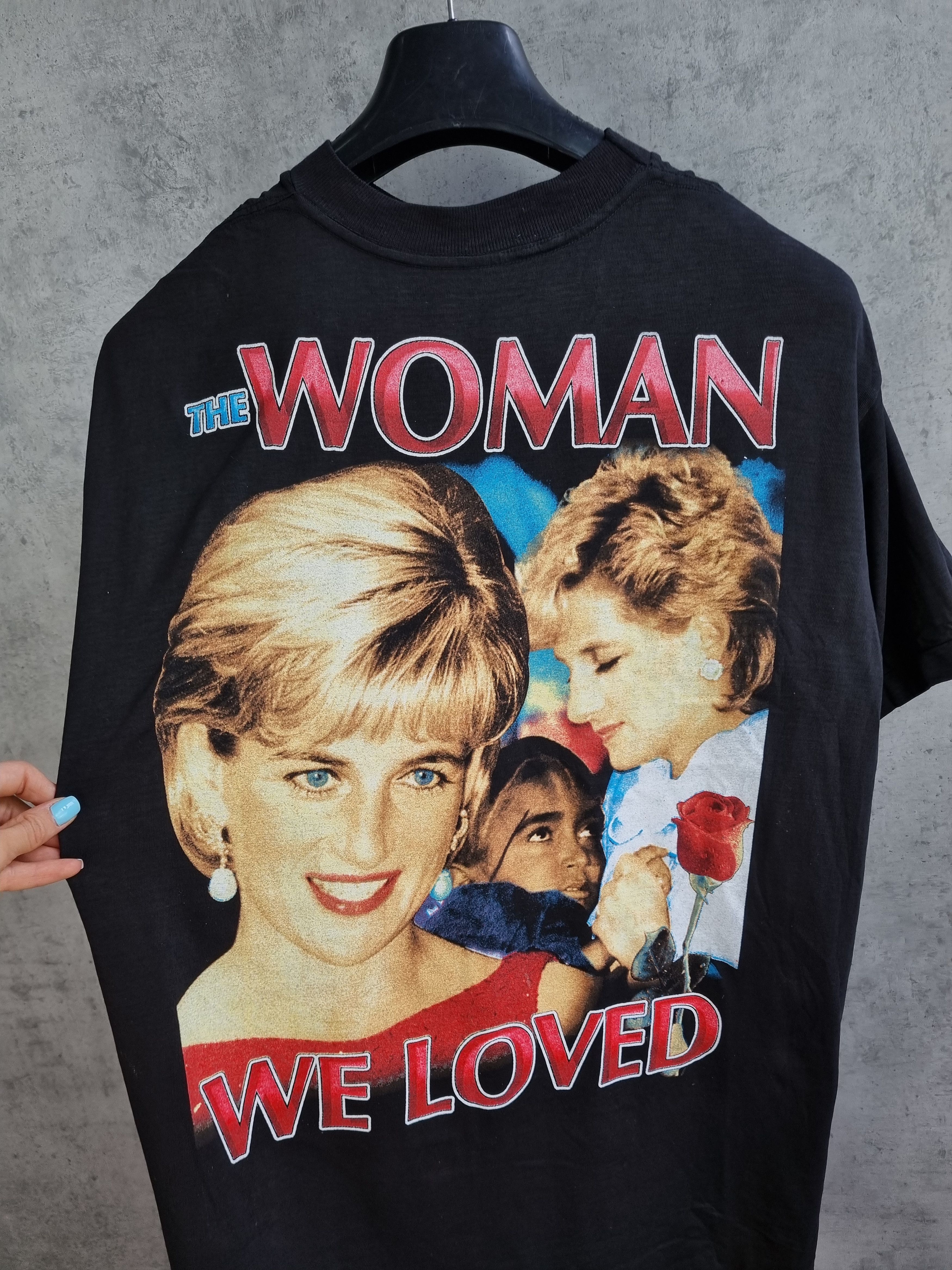 Vintage Unique Princess Diana The Woman We Loved Memorial VTG Tee Size US XXL / EU 58 / 5 - 1 Thumbnail