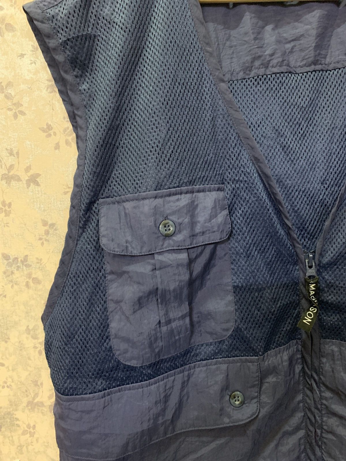 Other Vintage Japanese Magicson Tactical Fishing Knit Mesh Vest Size US L / EU 52-54 / 3 - 4 Thumbnail