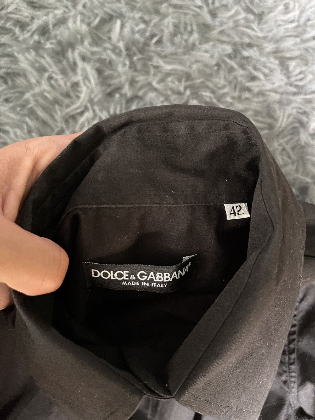 Dolce & Gabbana Dolce & Gabbana D&G minimalist cotton shirt Size M / US 6-8 / IT 42-44 - 4 Thumbnail