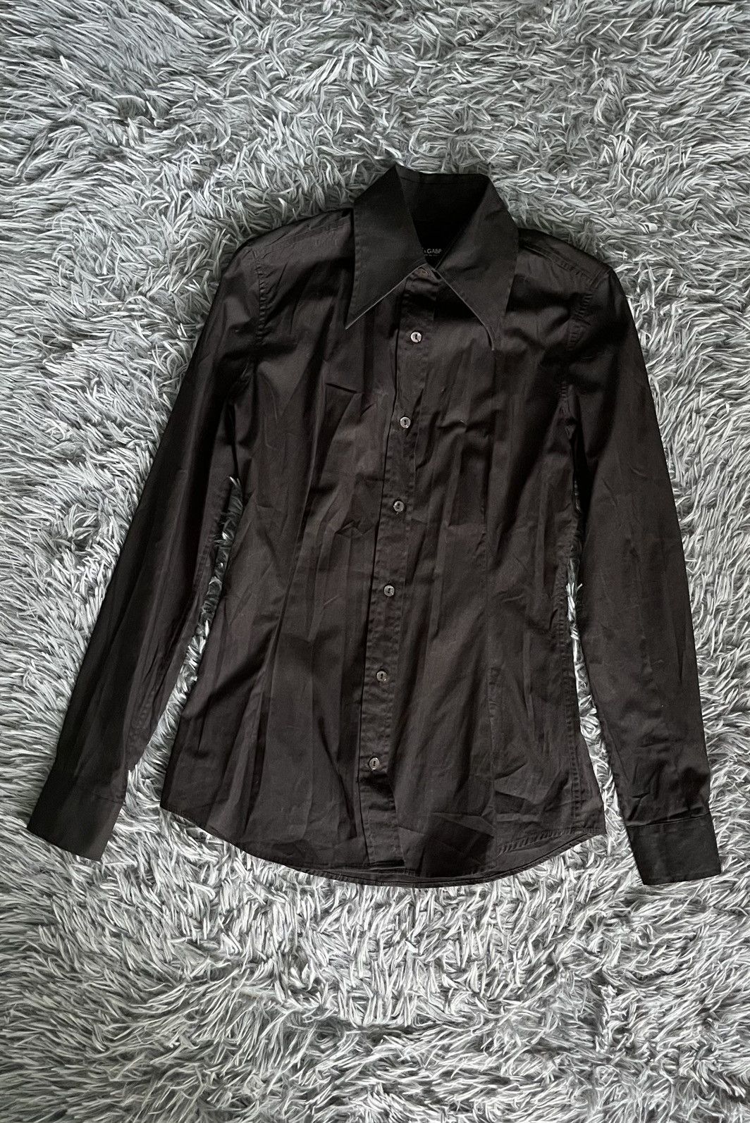 Dolce & Gabbana Dolce & Gabbana D&G minimalist cotton shirt Size M / US 6-8 / IT 42-44 - 1 Thumbnail
