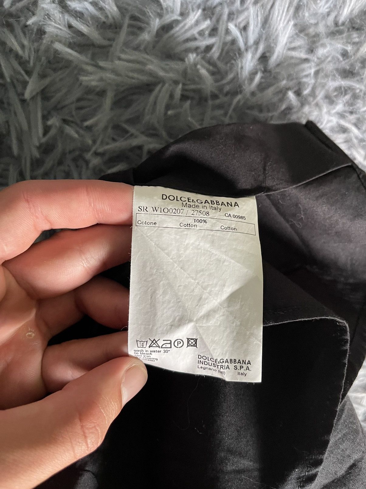 Dolce & Gabbana Dolce & Gabbana D&G minimalist cotton shirt Size M / US 6-8 / IT 42-44 - 5 Thumbnail