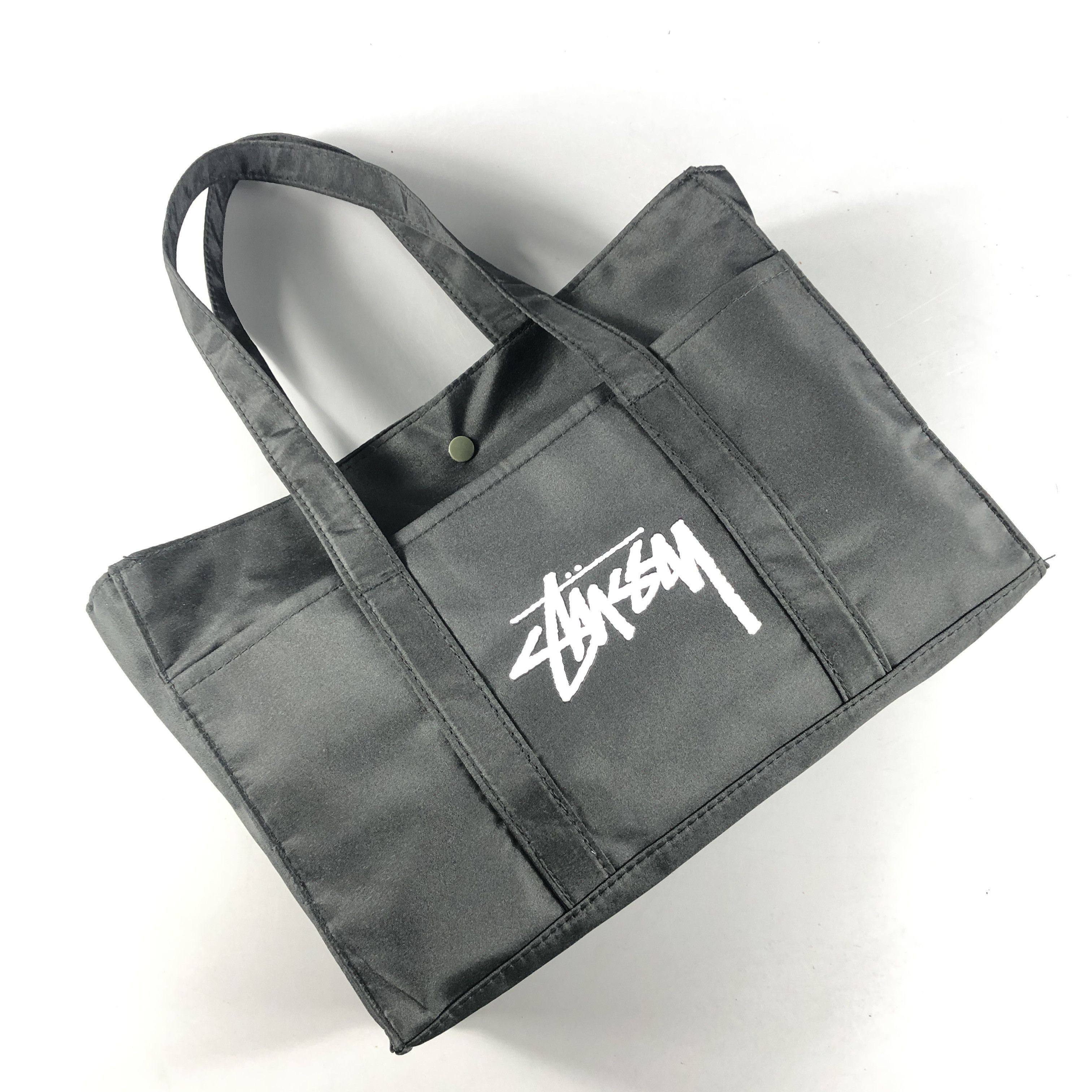 Stussy AUTHENTIC 🇯🇵 Stussy Magazine Military Colour Tote Bag Size ONE SIZE - 1 Thumbnail