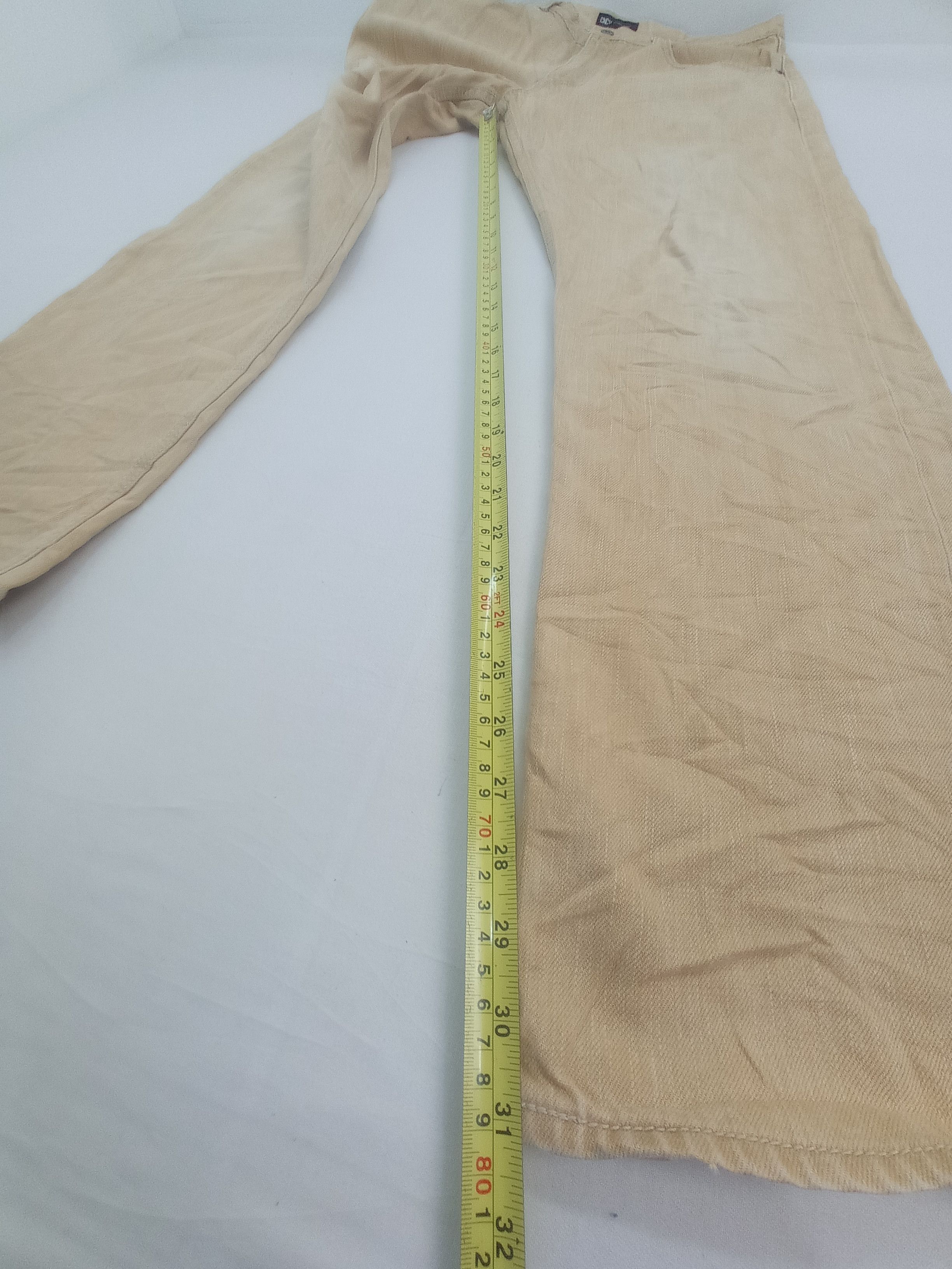 Other Concave Attempt Buckle Back Faded Brown Pants Size US 33 - 16 Thumbnail
