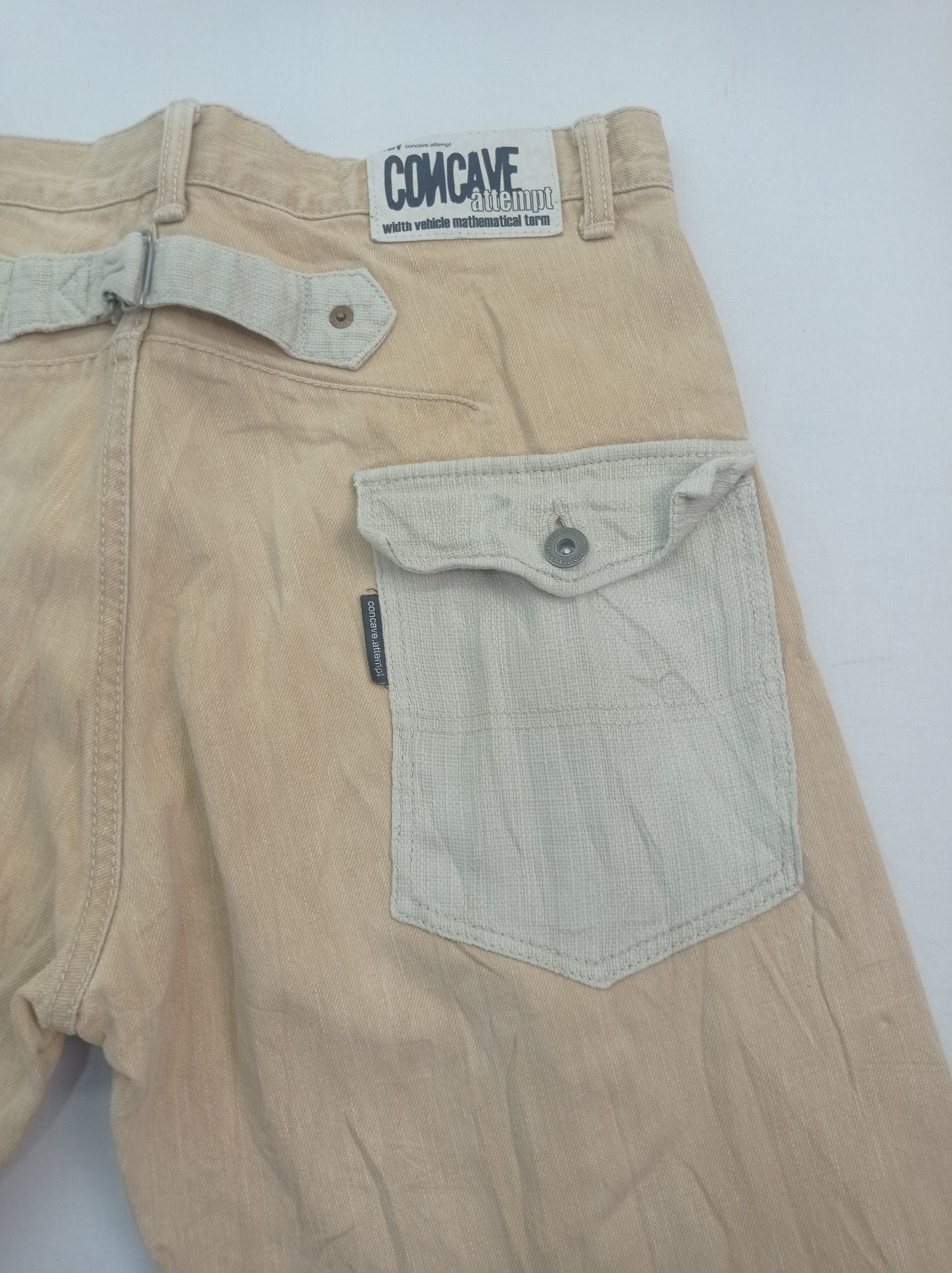 Other Concave Attempt Buckle Back Faded Brown Pants Size US 33 - 13 Thumbnail