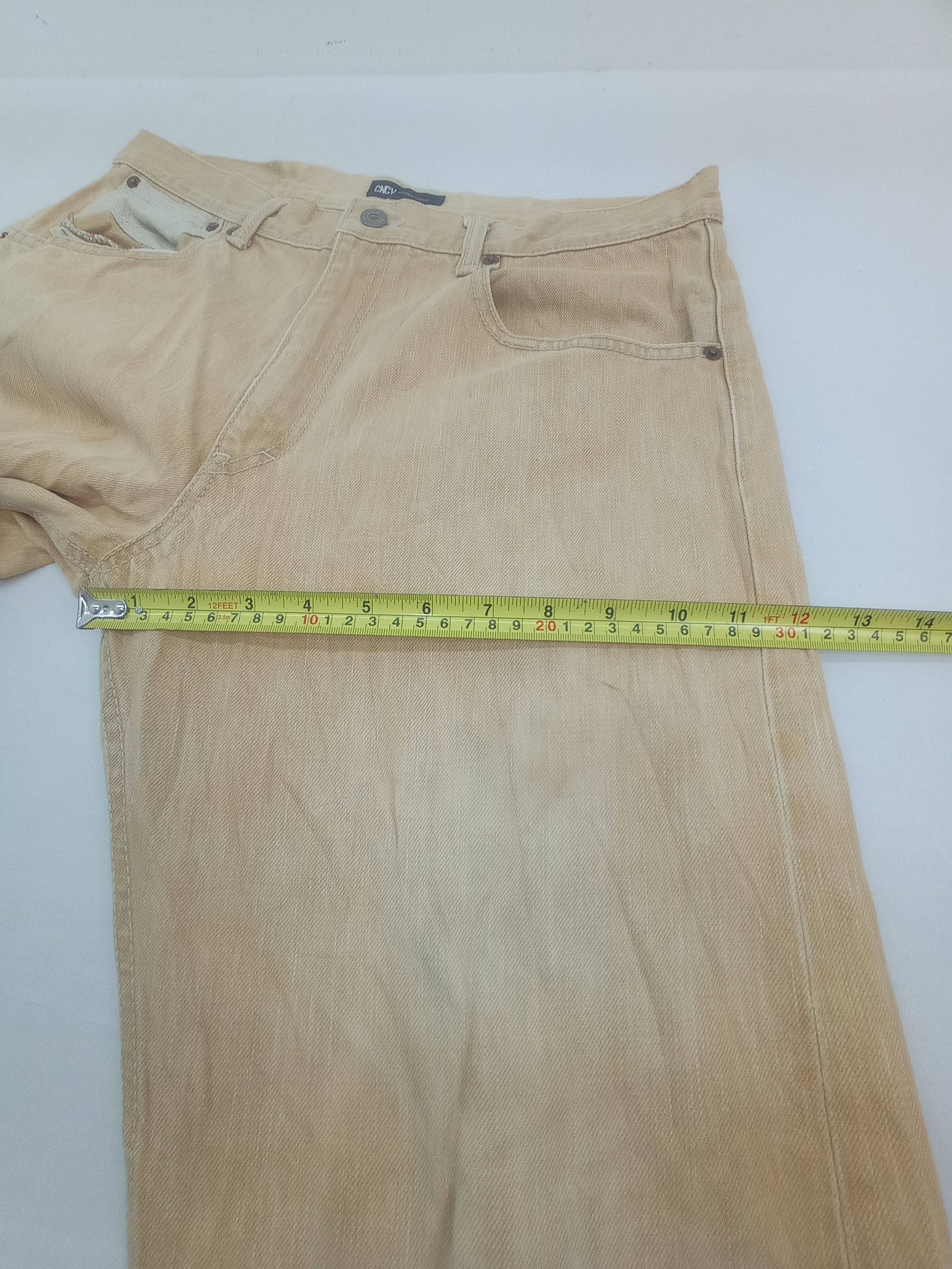 Other Concave Attempt Buckle Back Faded Brown Pants Size US 33 - 19 Thumbnail