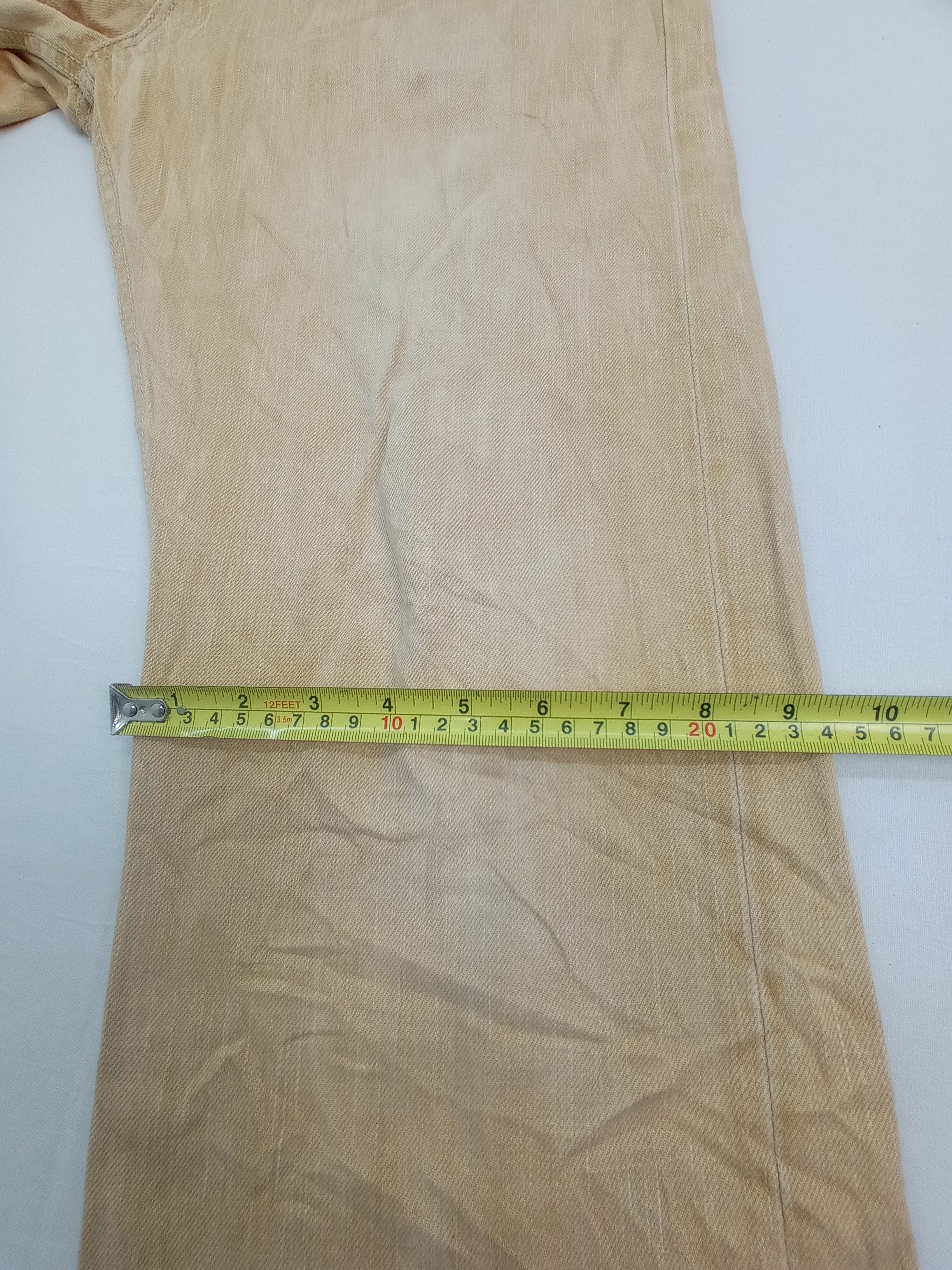 Other Concave Attempt Buckle Back Faded Brown Pants Size US 33 - 18 Thumbnail