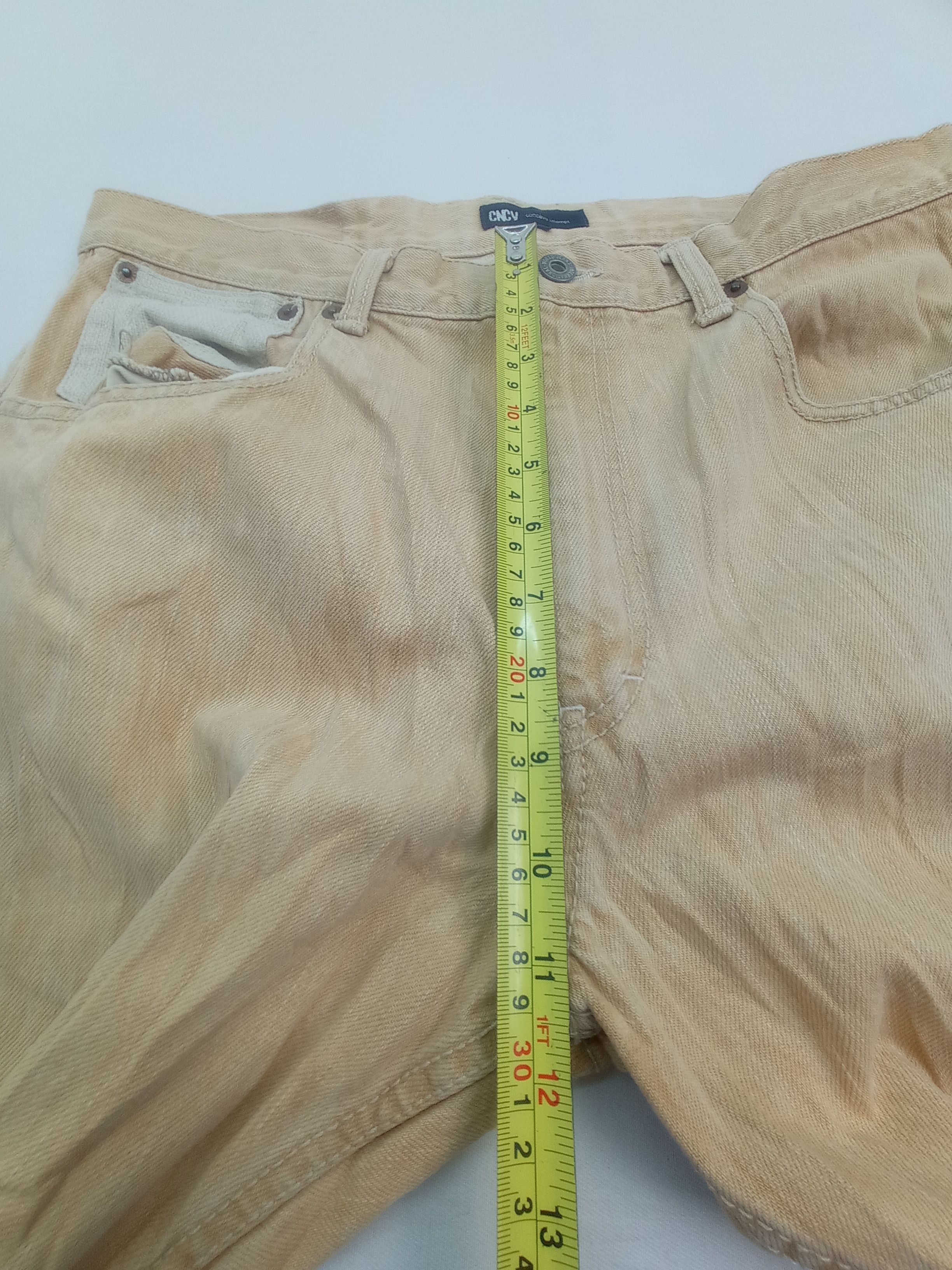 Other Concave Attempt Buckle Back Faded Brown Pants Size US 33 - 20 Thumbnail