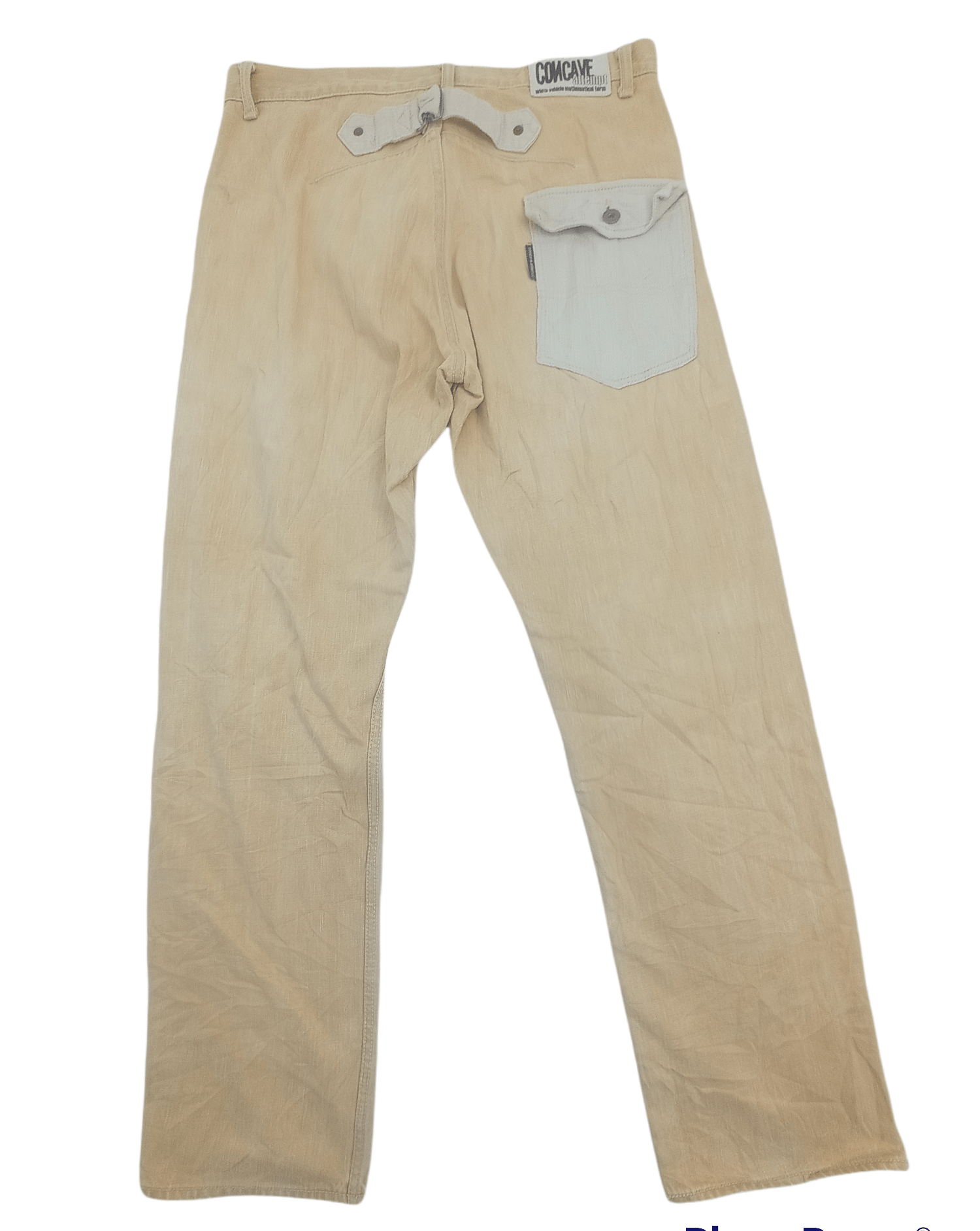 Other Concave Attempt Buckle Back Faded Brown Pants Size US 33 - 2 Thumbnail