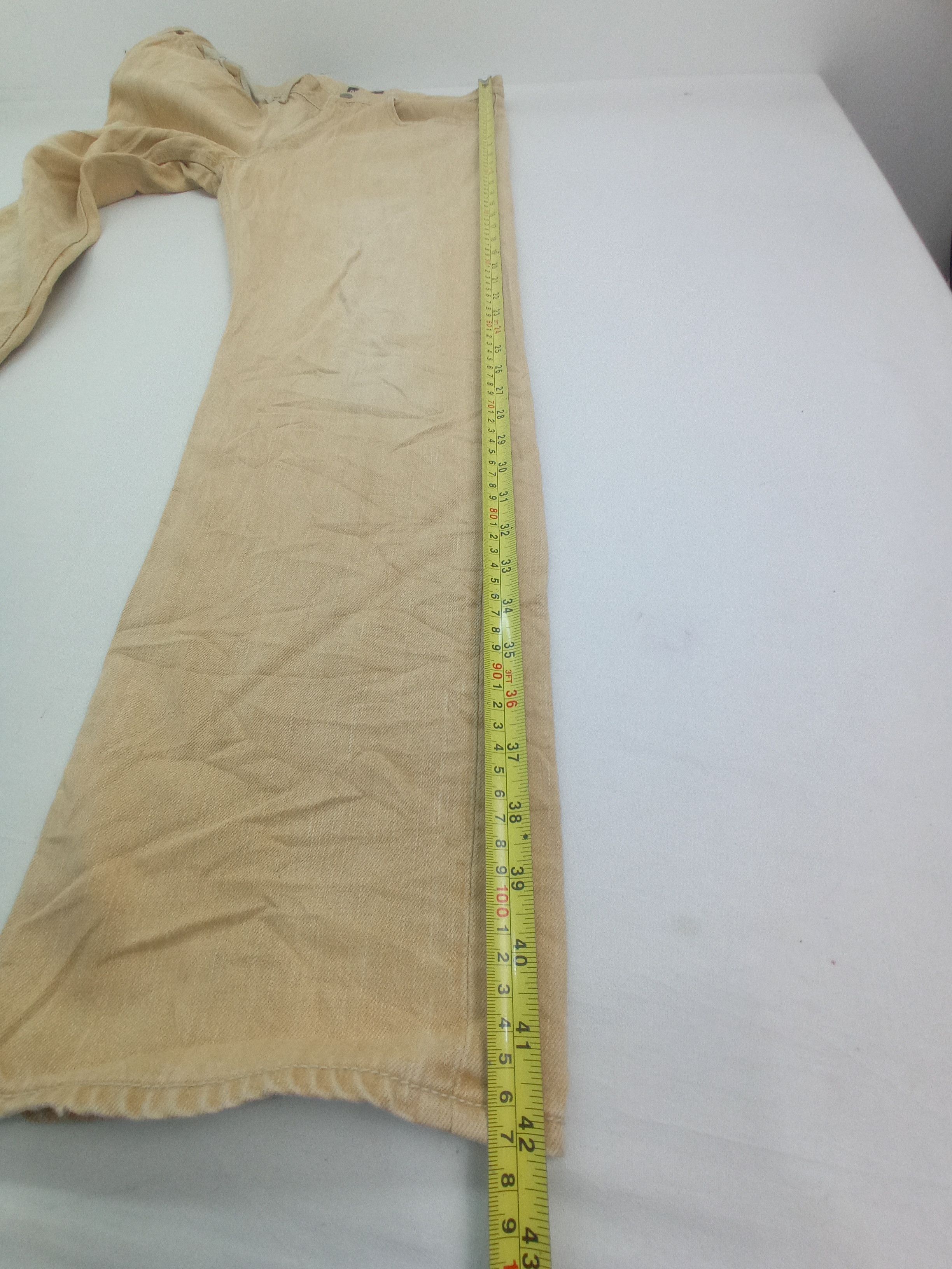 Other Concave Attempt Buckle Back Faded Brown Pants Size US 33 - 15 Thumbnail