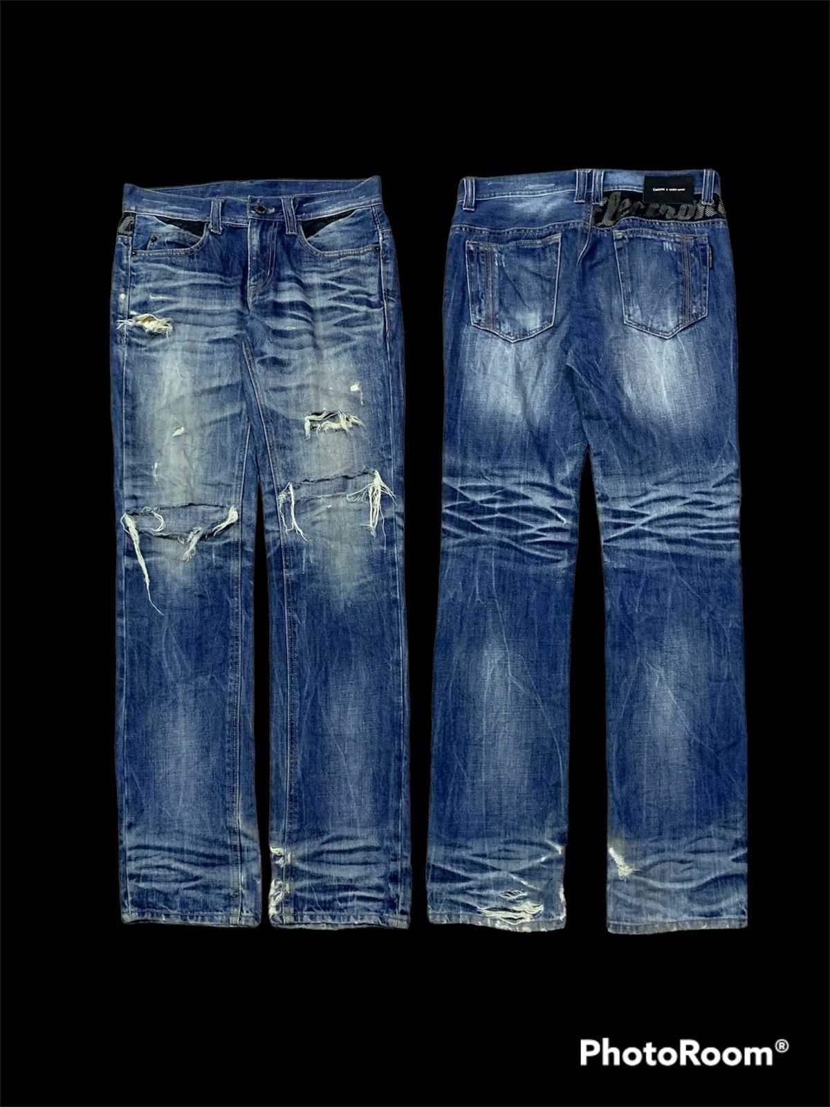 Jun Takahashi 💸BINDINGOFFER💸Undercover x costume distressed pants Size US 29 - 12 Thumbnail