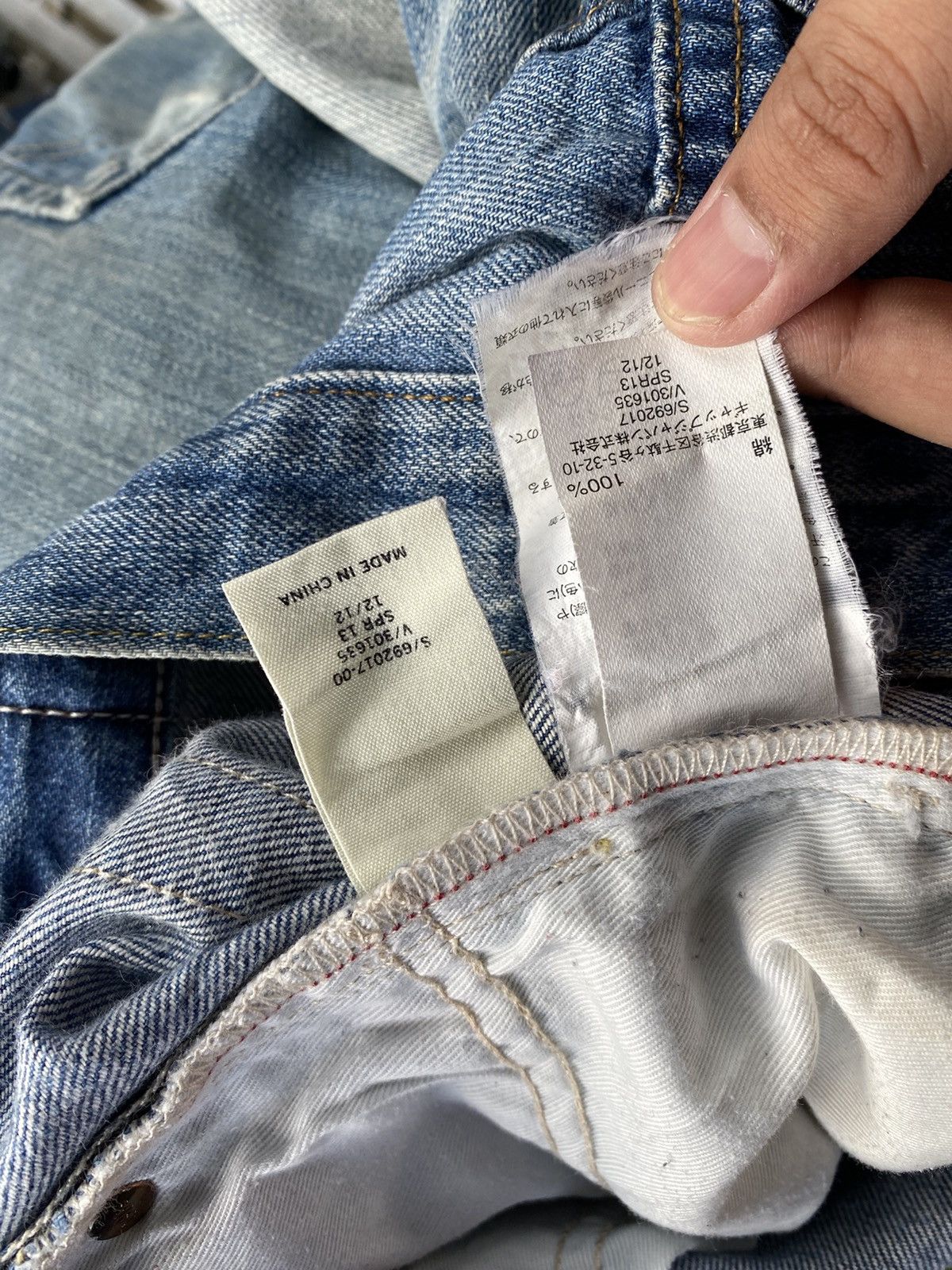 Gap OFFER 🔥 Vintage Distressed Gap 1969 Denim Jeans Size US 30 / EU 46 - 8 Thumbnail