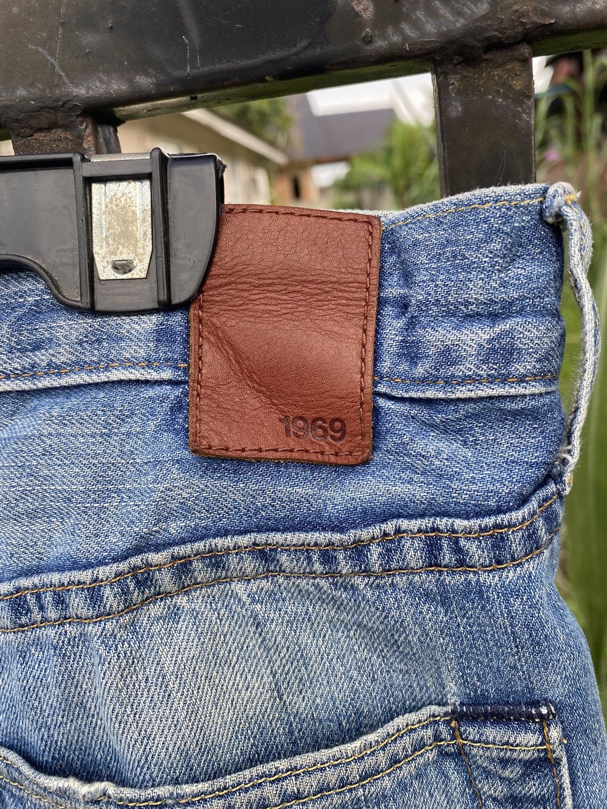 Gap OFFER 🔥 Vintage Distressed Gap 1969 Denim Jeans Size US 30 / EU 46 - 4 Thumbnail