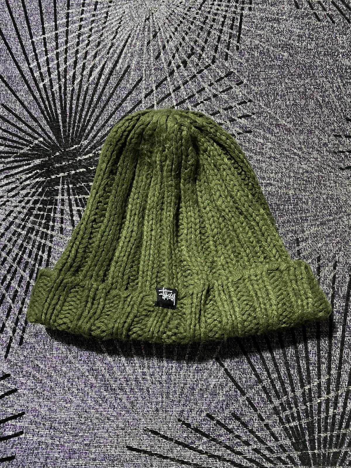 Stussy 🔥DHL SHIPPING🔥STUSSY STREET WEAR FASHION KNITED BEANIE Size ONE SIZE - 1 Thumbnail
