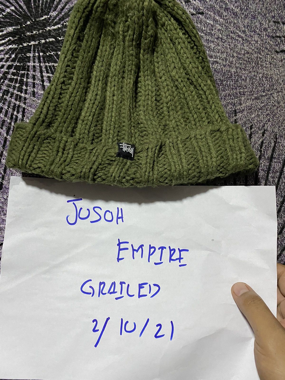 Stussy 🔥DHL SHIPPING🔥STUSSY STREET WEAR FASHION KNITED BEANIE Size ONE SIZE - 5 Thumbnail