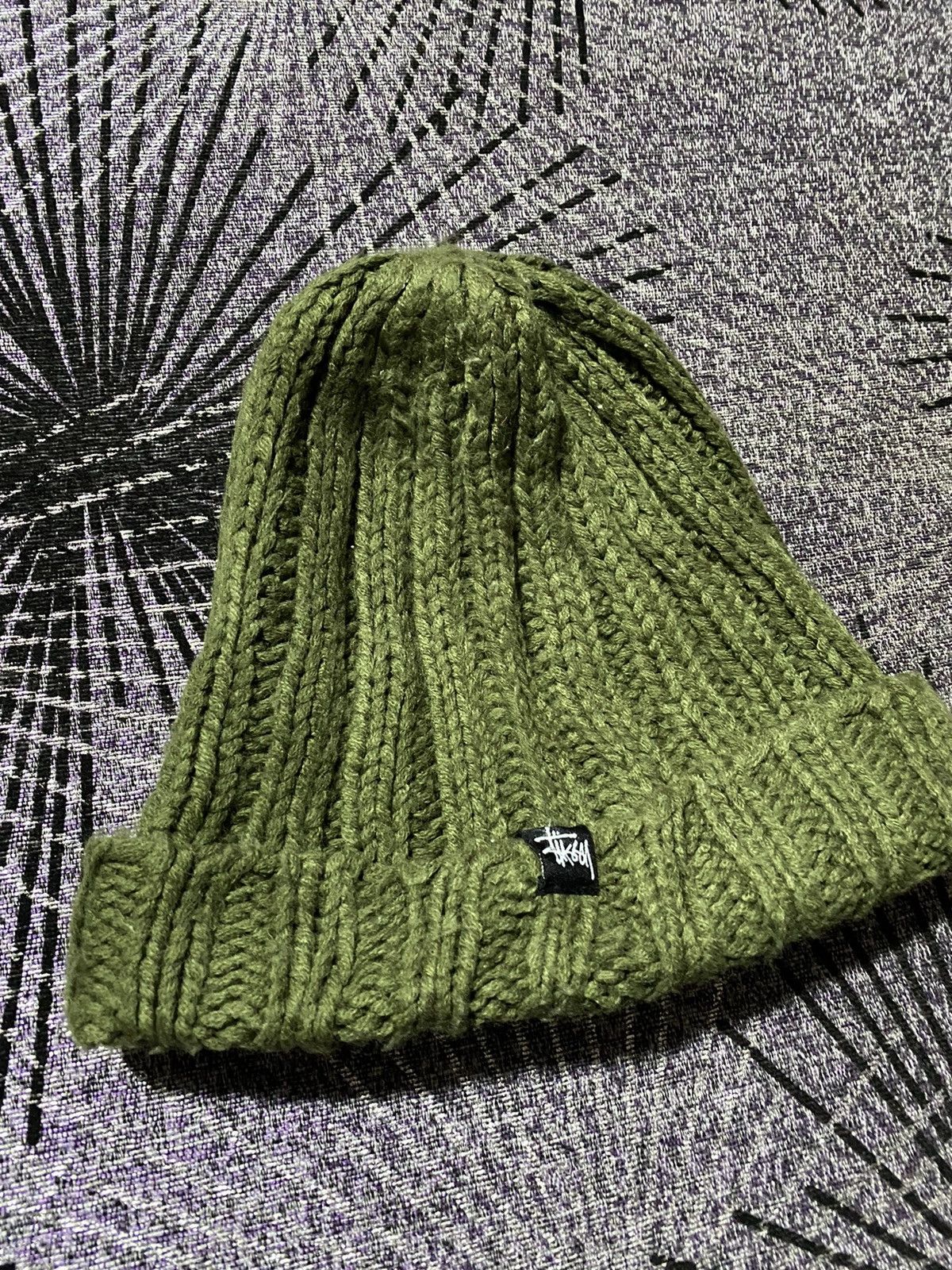 Stussy 🔥DHL SHIPPING🔥STUSSY STREET WEAR FASHION KNITED BEANIE Size ONE SIZE - 2 Thumbnail