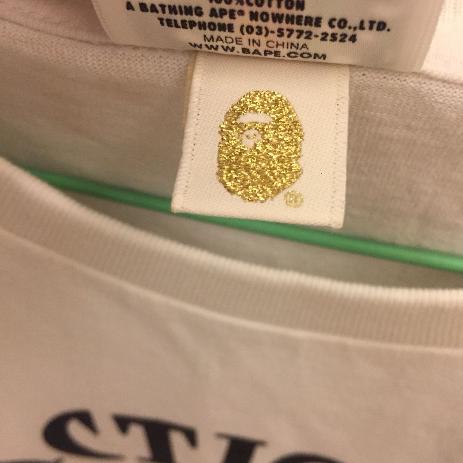 Bape Bape Baby Milo space Tee Size US L / EU 52-54 / 3 - 4 Thumbnail