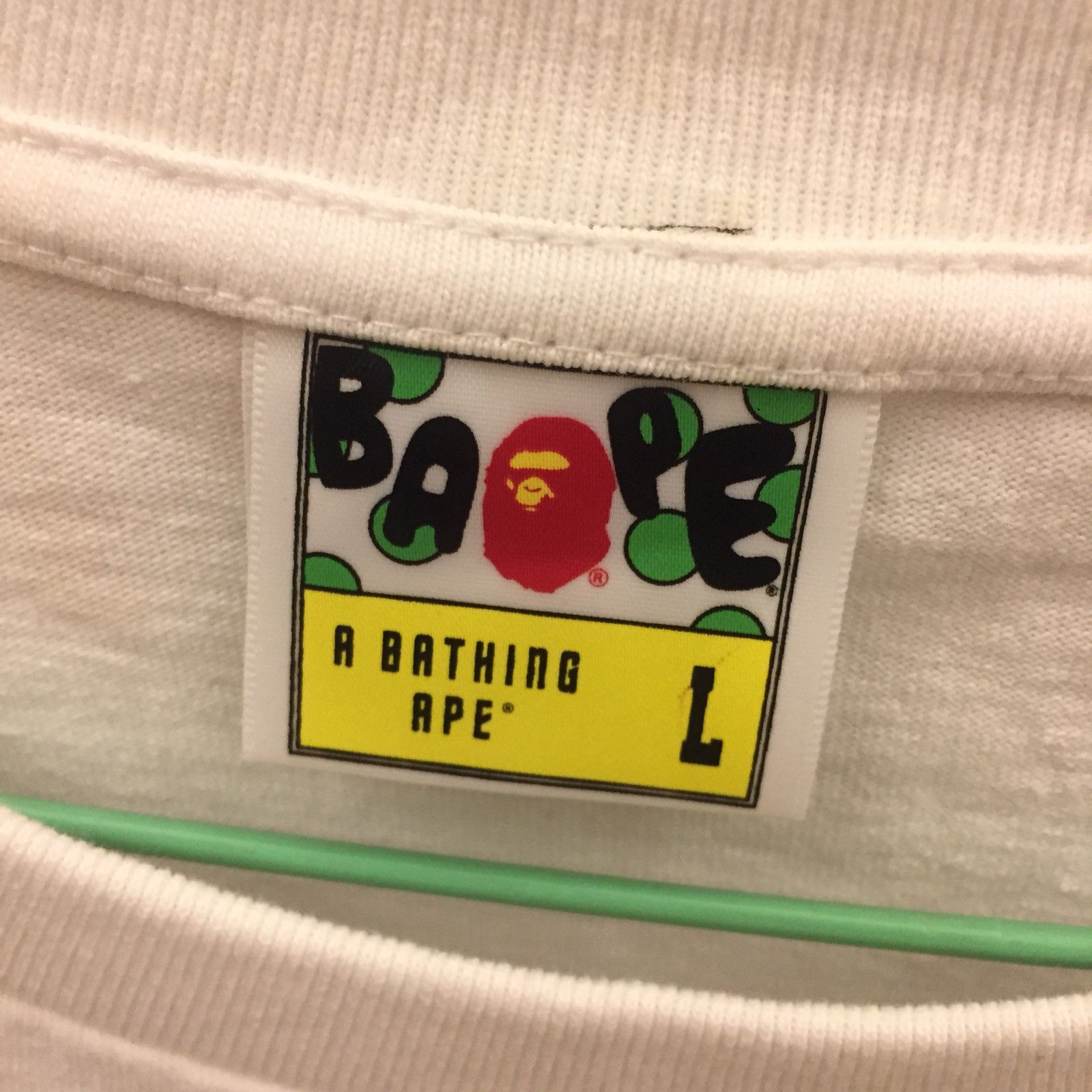 Bape Bape Baby Milo space Tee Size US L / EU 52-54 / 3 - 3 Thumbnail