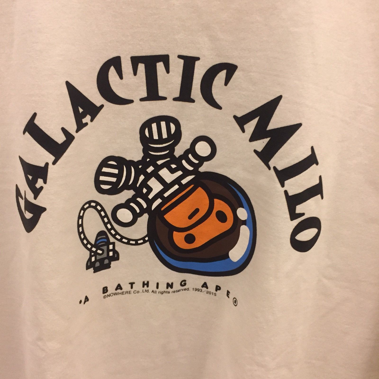 Bape Bape Baby Milo space Tee Size US L / EU 52-54 / 3 - 2 Thumbnail