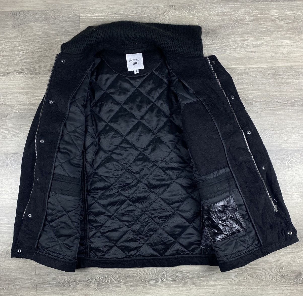 JW Anderson × Uniqlo J. W. Anderson X Uniqlo Quilted Double Pocket Wool Jacket Size US M / EU 48-50 / 2 - 3 Thumbnail