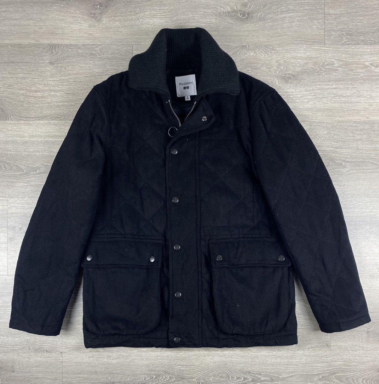 J. W. Anderson X Uniqlo Quilted Double Pocket Wool Jacket