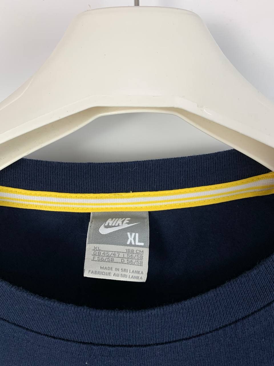 Nike Nike Vintage Big Logo sweatshirt blue cotton XL Size US XL / EU 56 / 4 - 7 Thumbnail