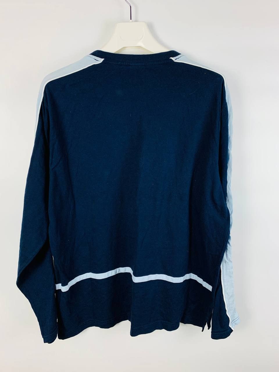 Nike Nike Vintage Big Logo sweatshirt blue cotton XL Size US XL / EU 56 / 4 - 9 Thumbnail