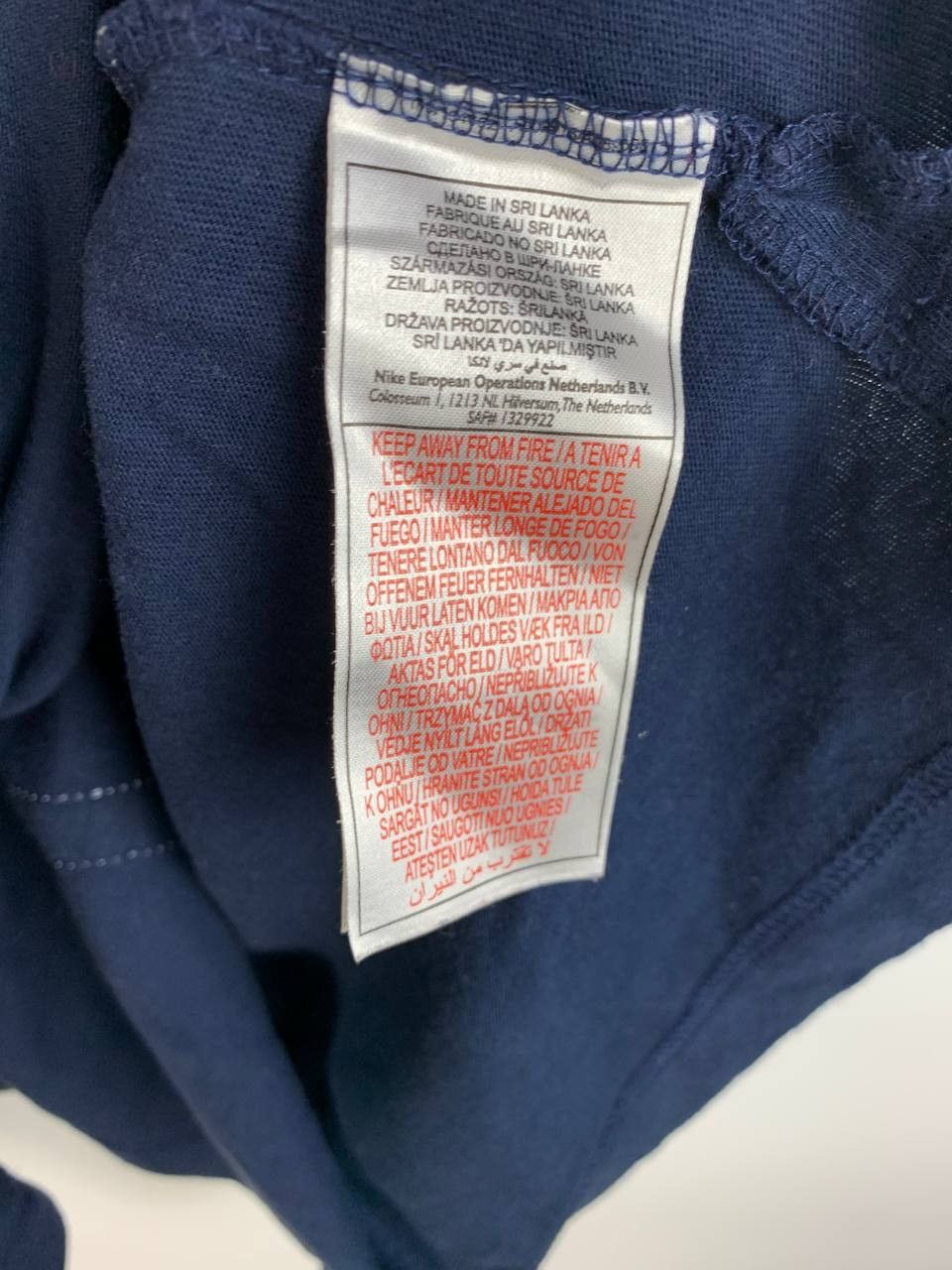 Nike Nike Vintage Big Logo sweatshirt blue cotton XL Size US XL / EU 56 / 4 - 8 Thumbnail