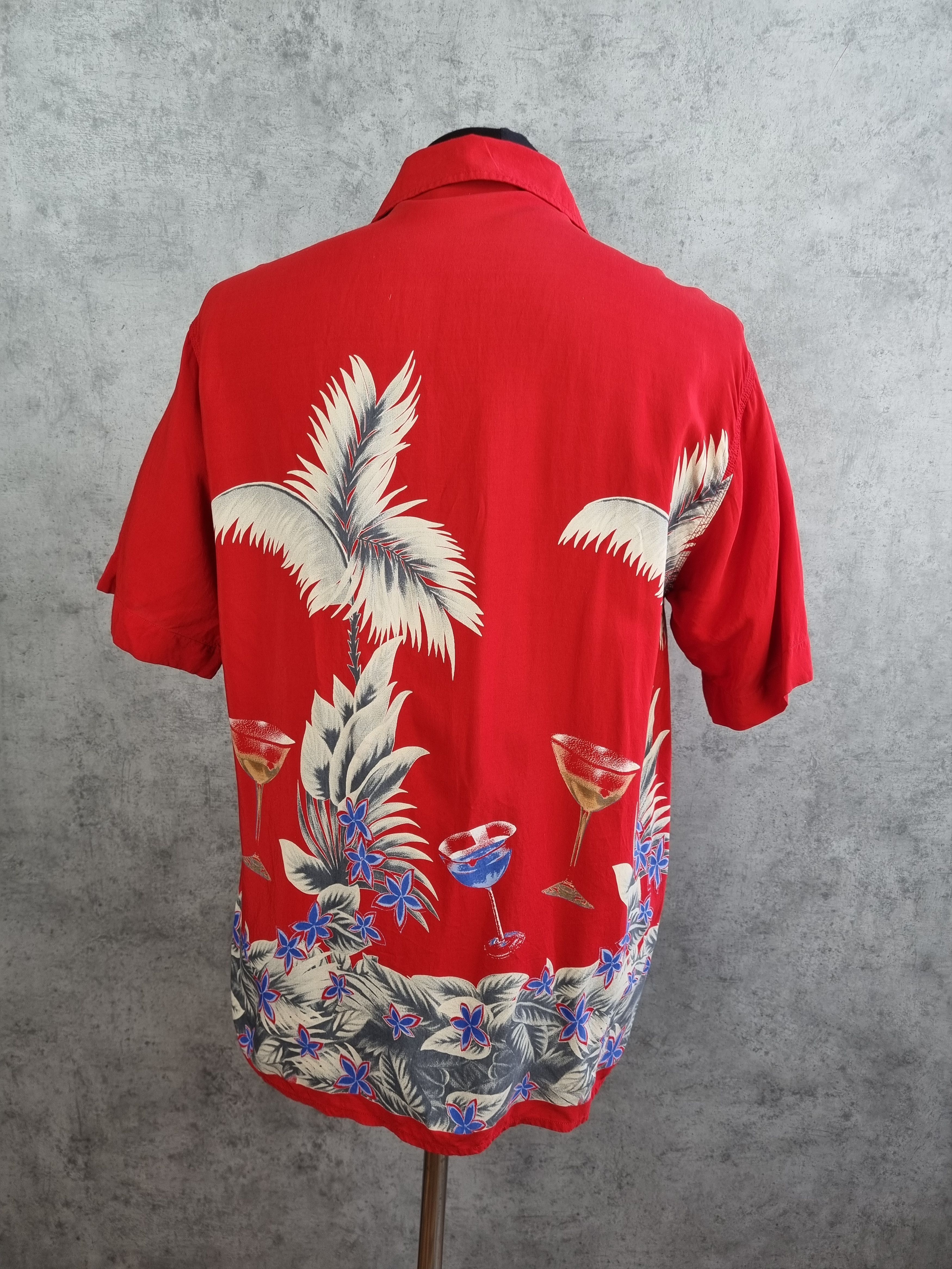 Vintage Del Romanino Hawaiian Viscose Shirt Beauty Size US M / EU 48-50 / 2 - 5 Thumbnail